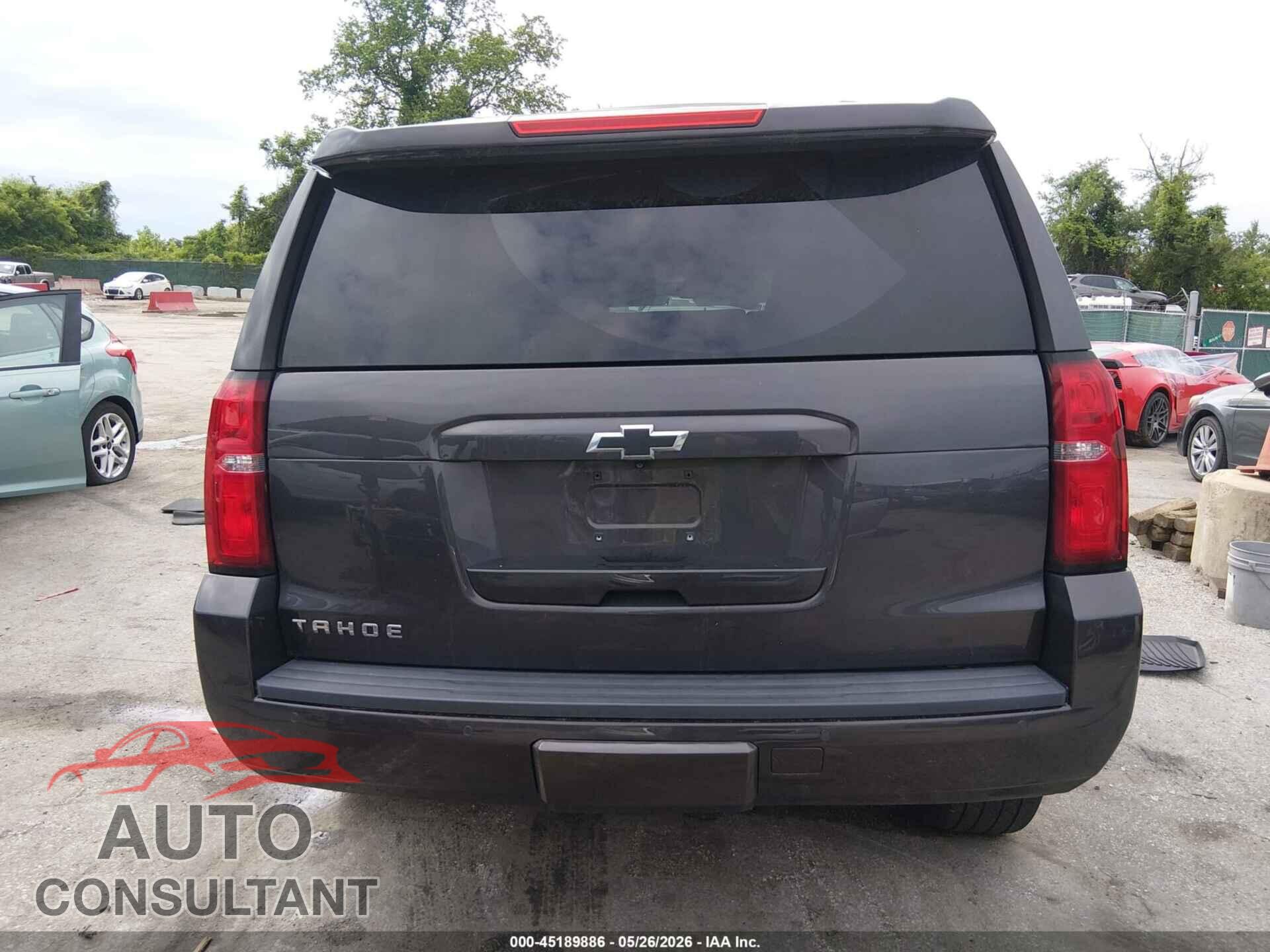 CHEVROLET TAHOE 2018 - 1GNSKBKC3JR291913