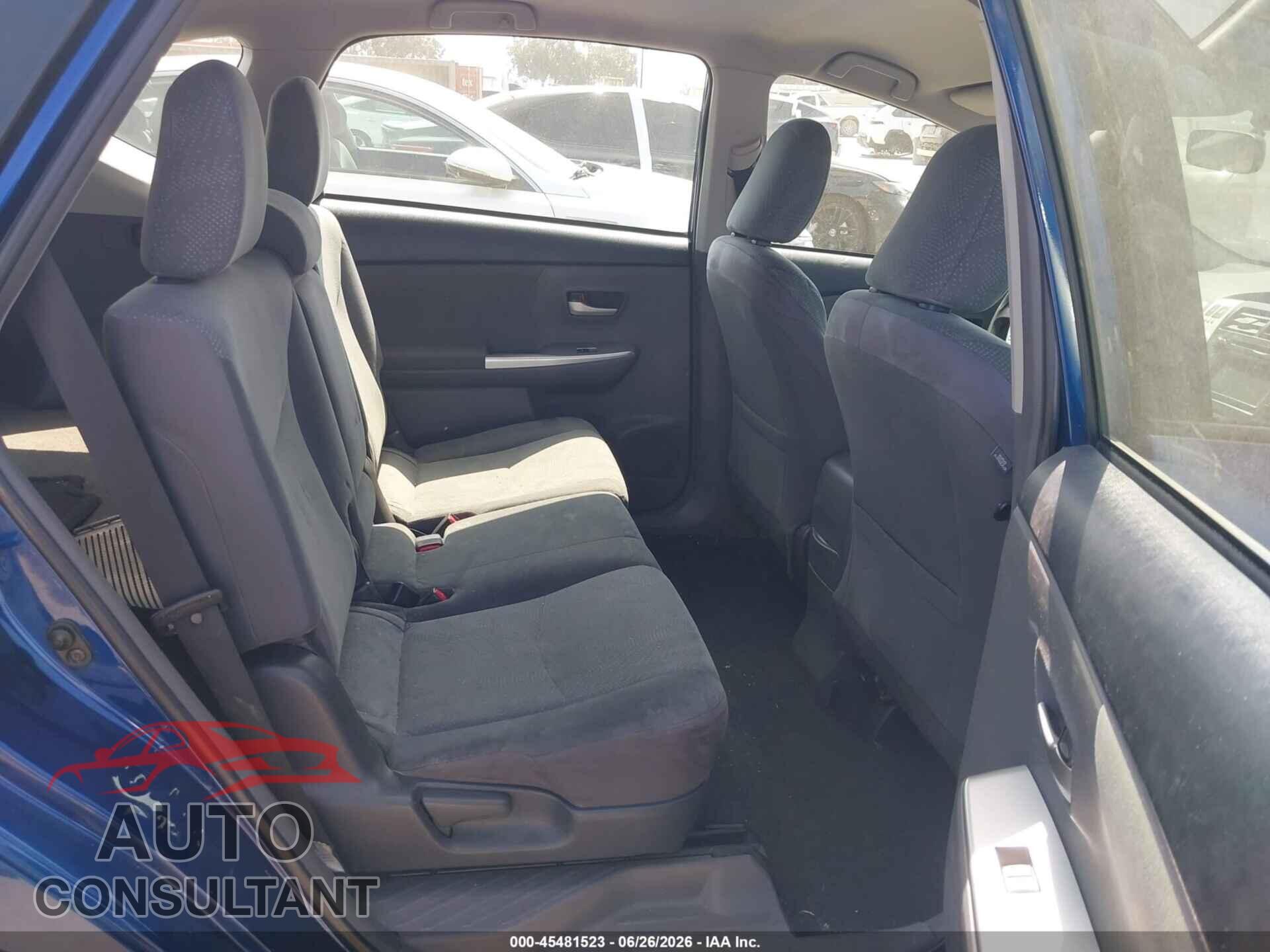 TOYOTA PRIUS V 2014 - JTDZN3EU8E3290547