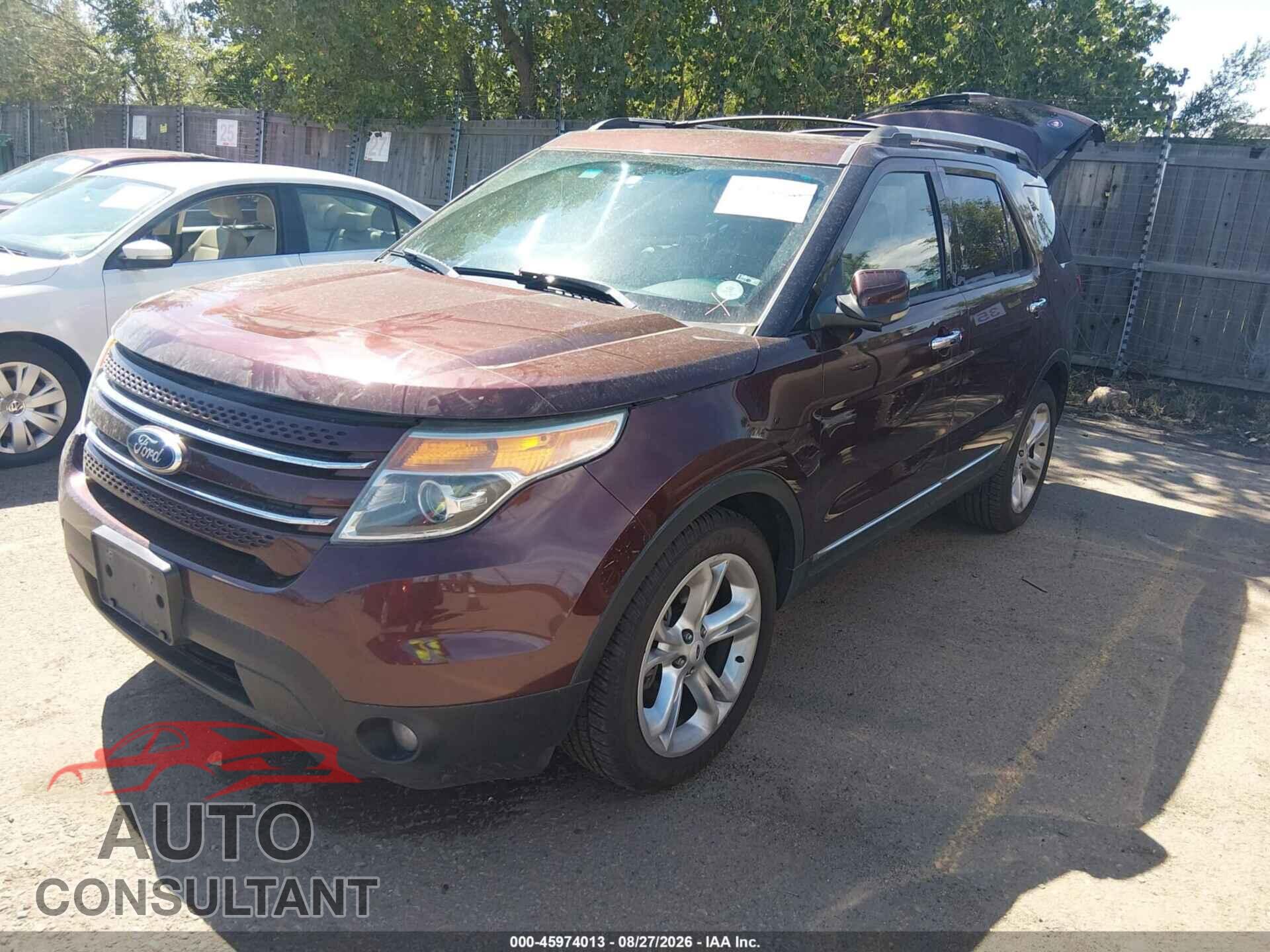 FORD EXPLORER 2012 - 1FMHK8F80CGA08728