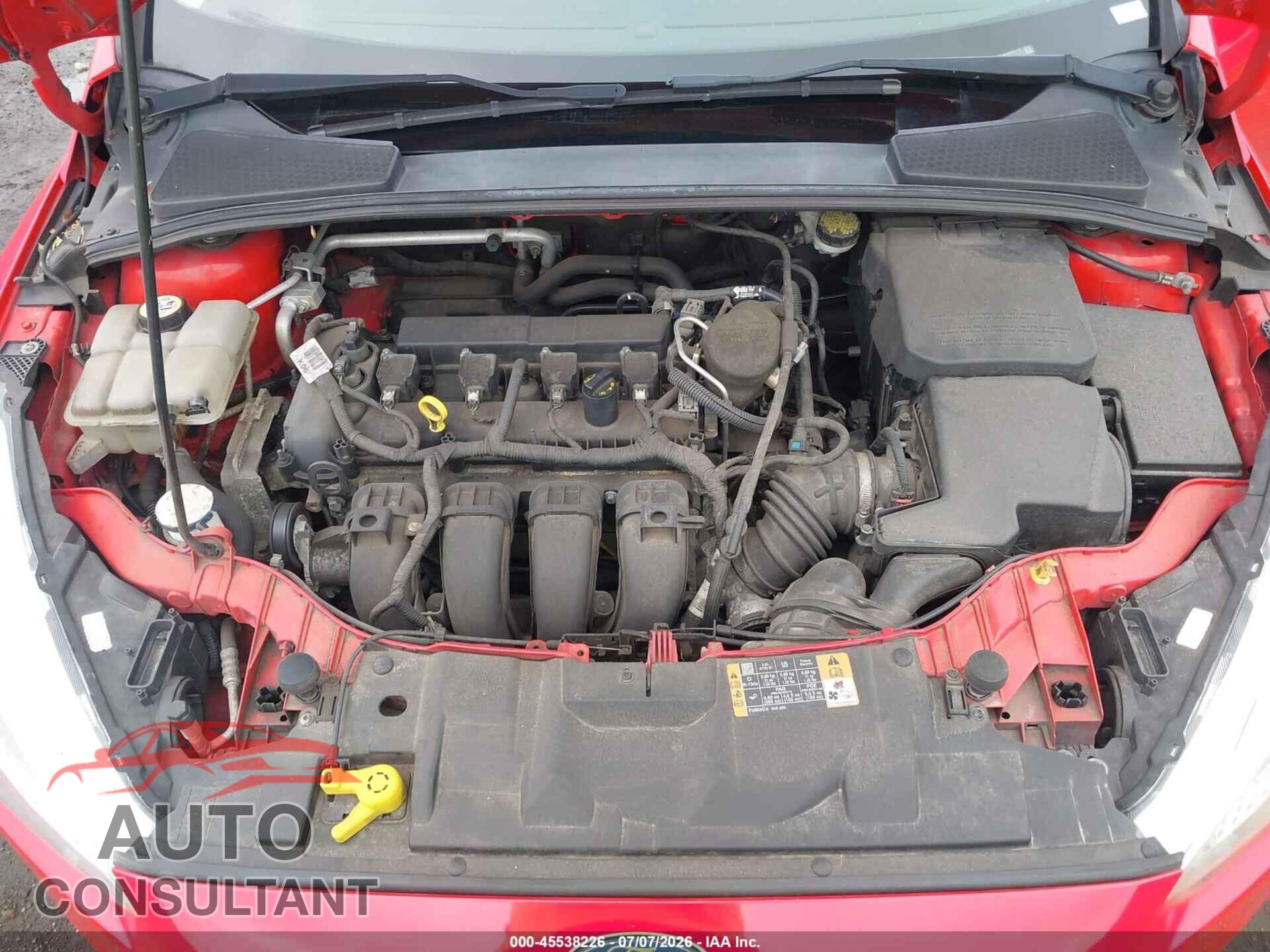 FORD FOCUS 2016 - 1FADP3F2XGL203774
