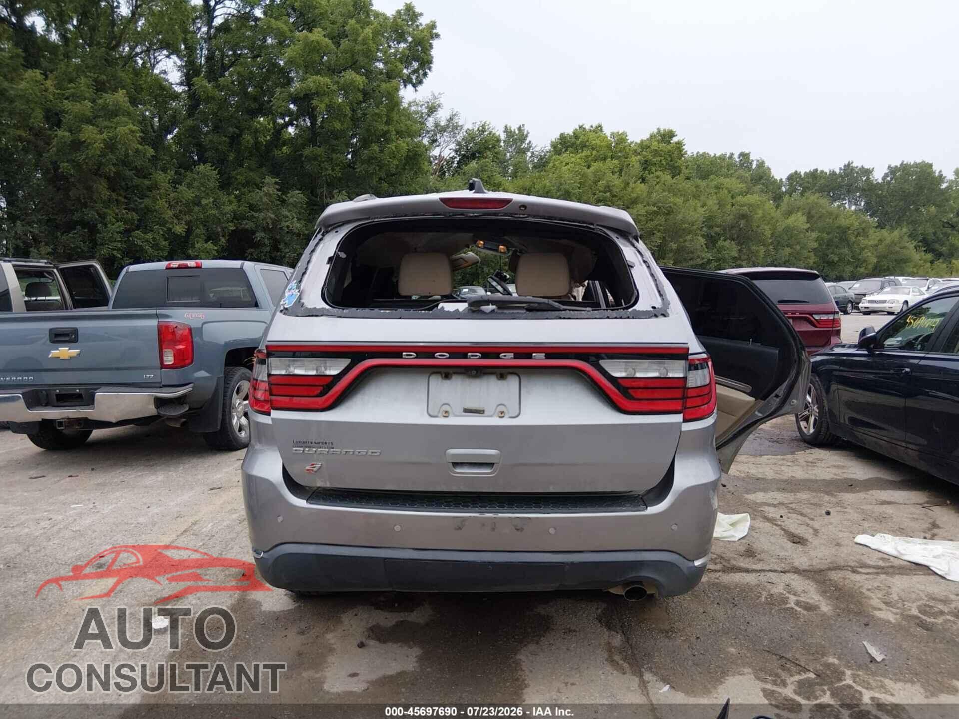 DODGE DURANGO 2018 - 1C4RDJAG4JC414976