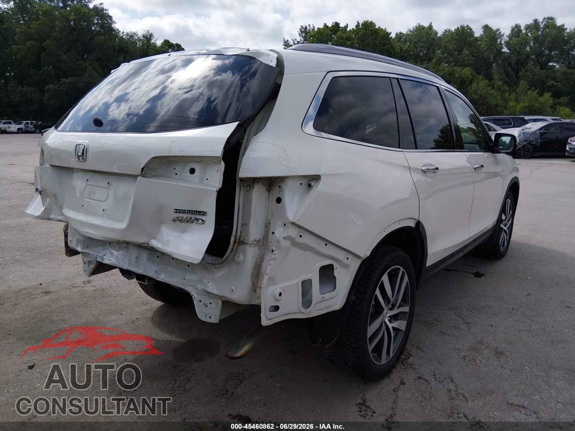 HONDA PILOT 2017 - 5FNYF6H97HB077050