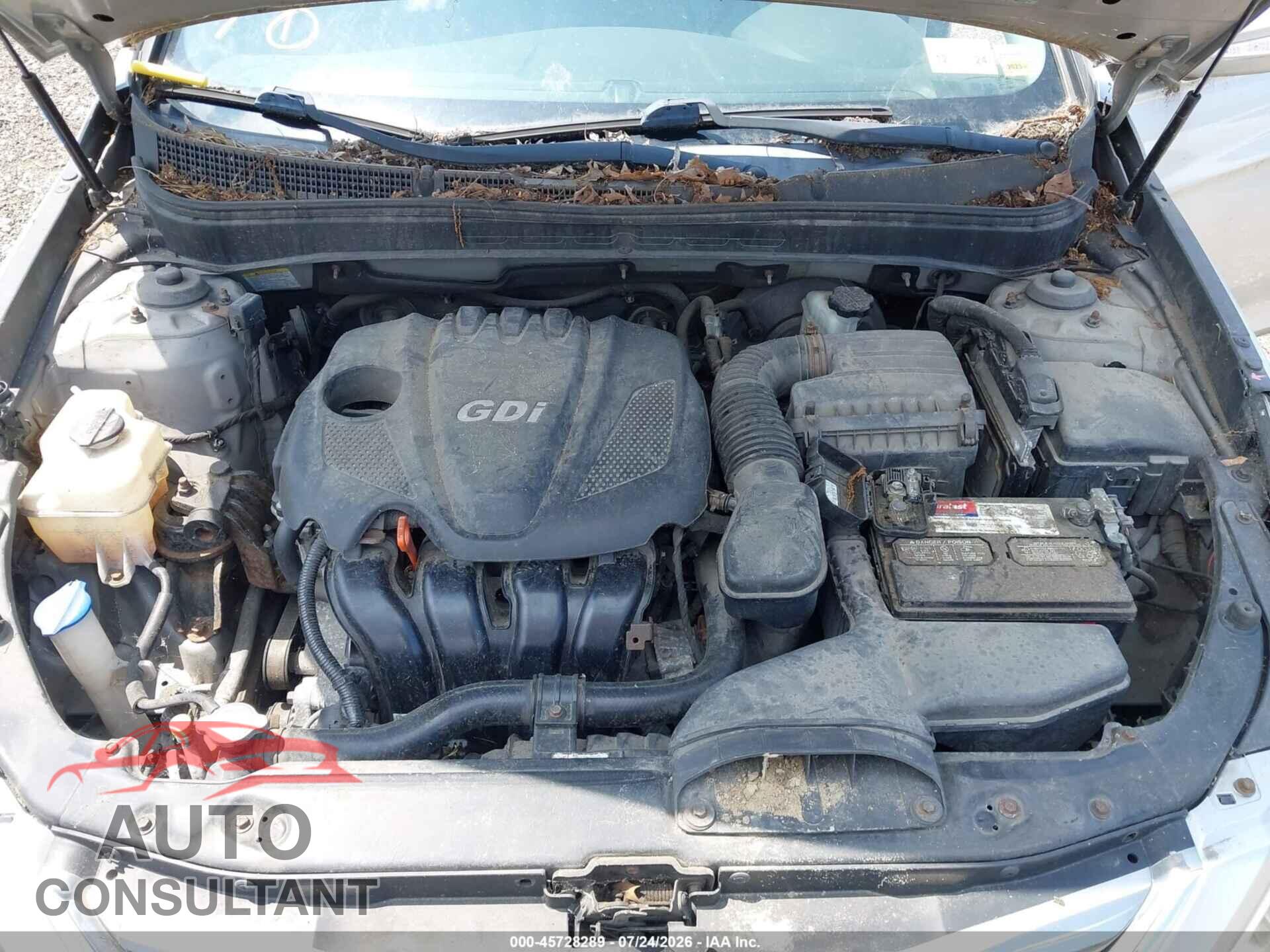 HYUNDAI SONATA 2012 - 5NPEC4AC2CH320652