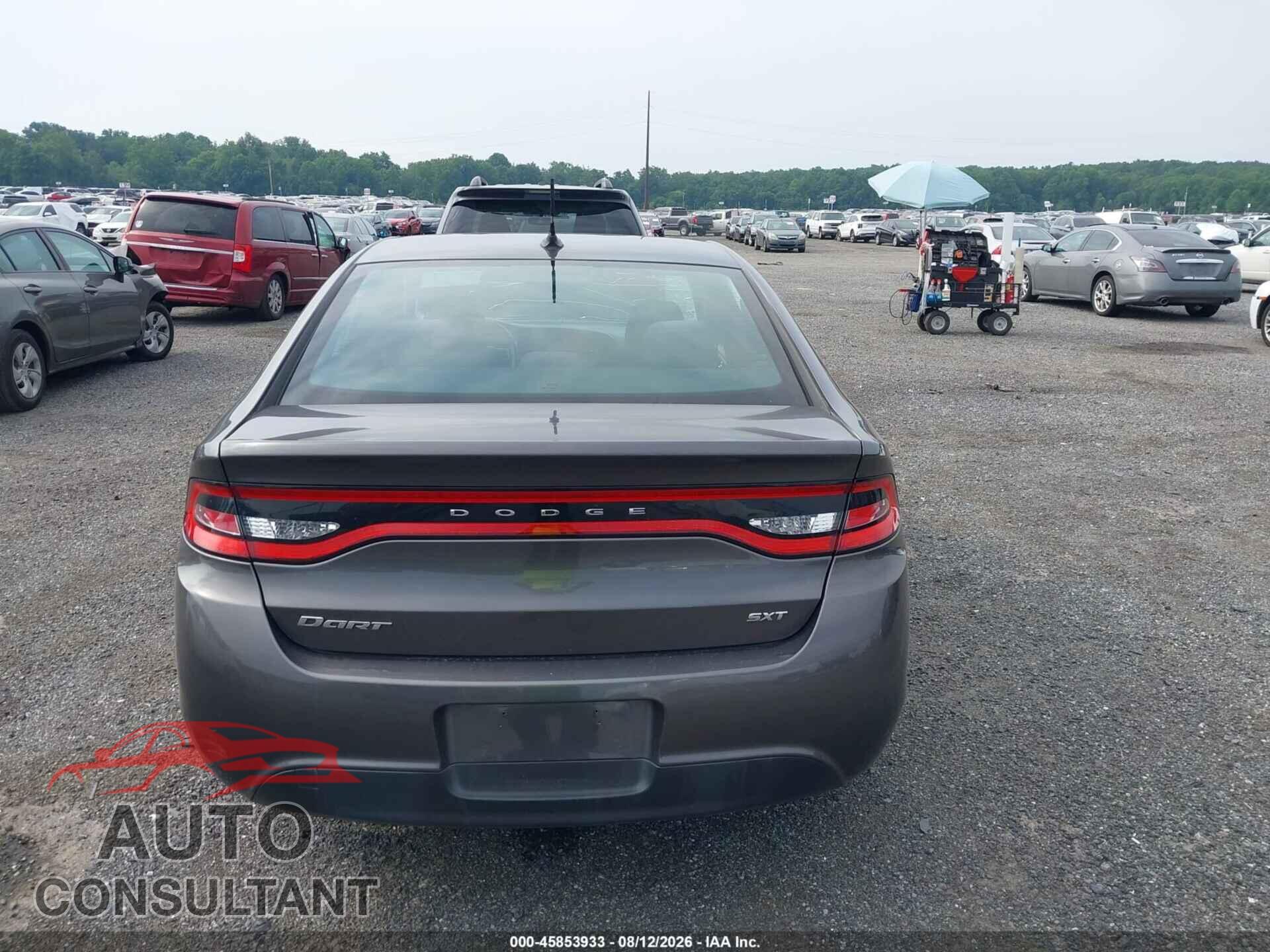 DODGE DART 2015 - 1C3CDFBB5FD128680