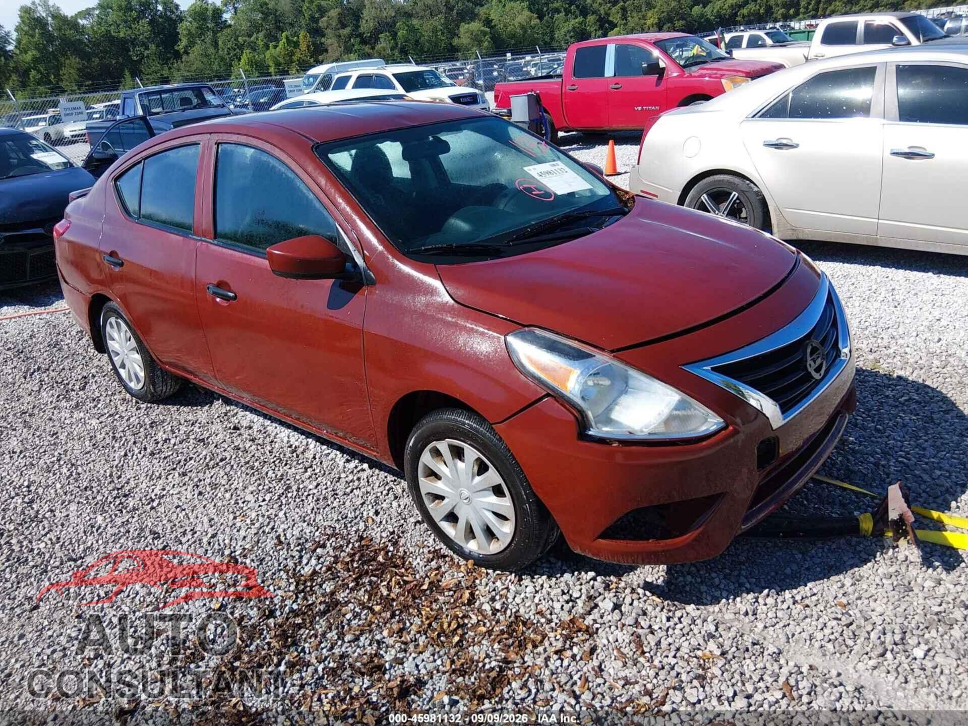 NISSAN VERSA 2017 - 3N1CN7AP3HL862603