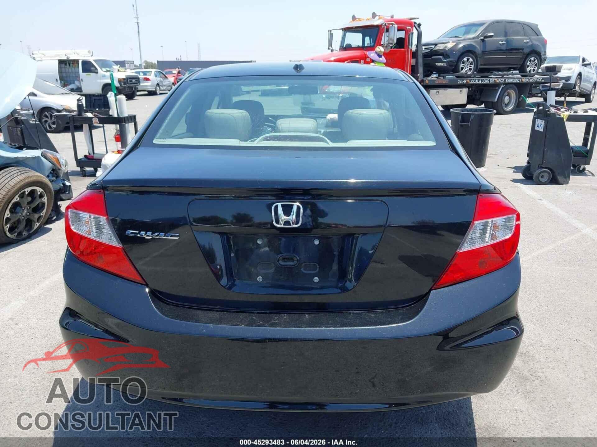 HONDA CIVIC 2012 - 2HGFB2F95CH533209