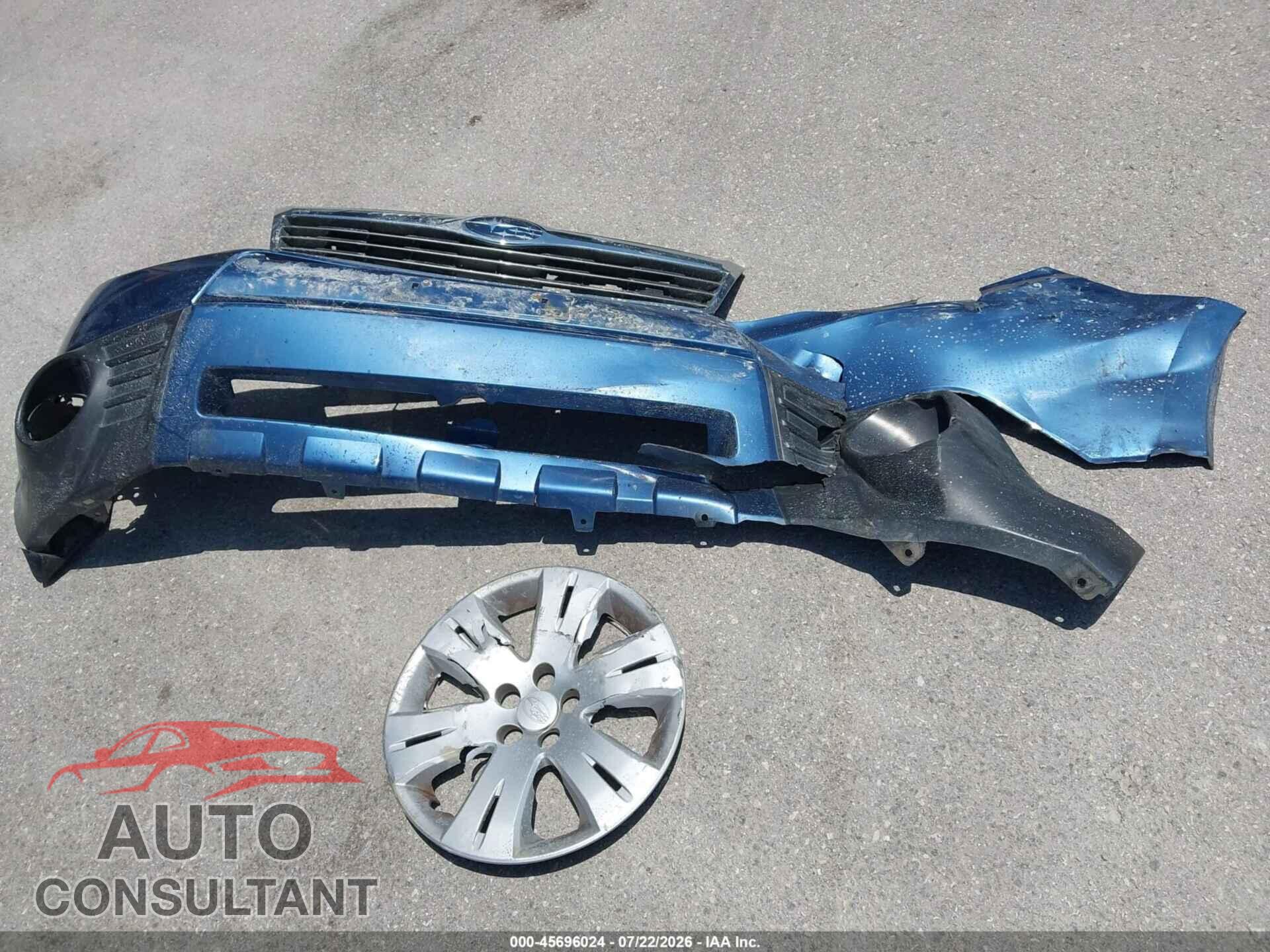 SUBARU FORESTER 2009 - JF2SH61699H767840