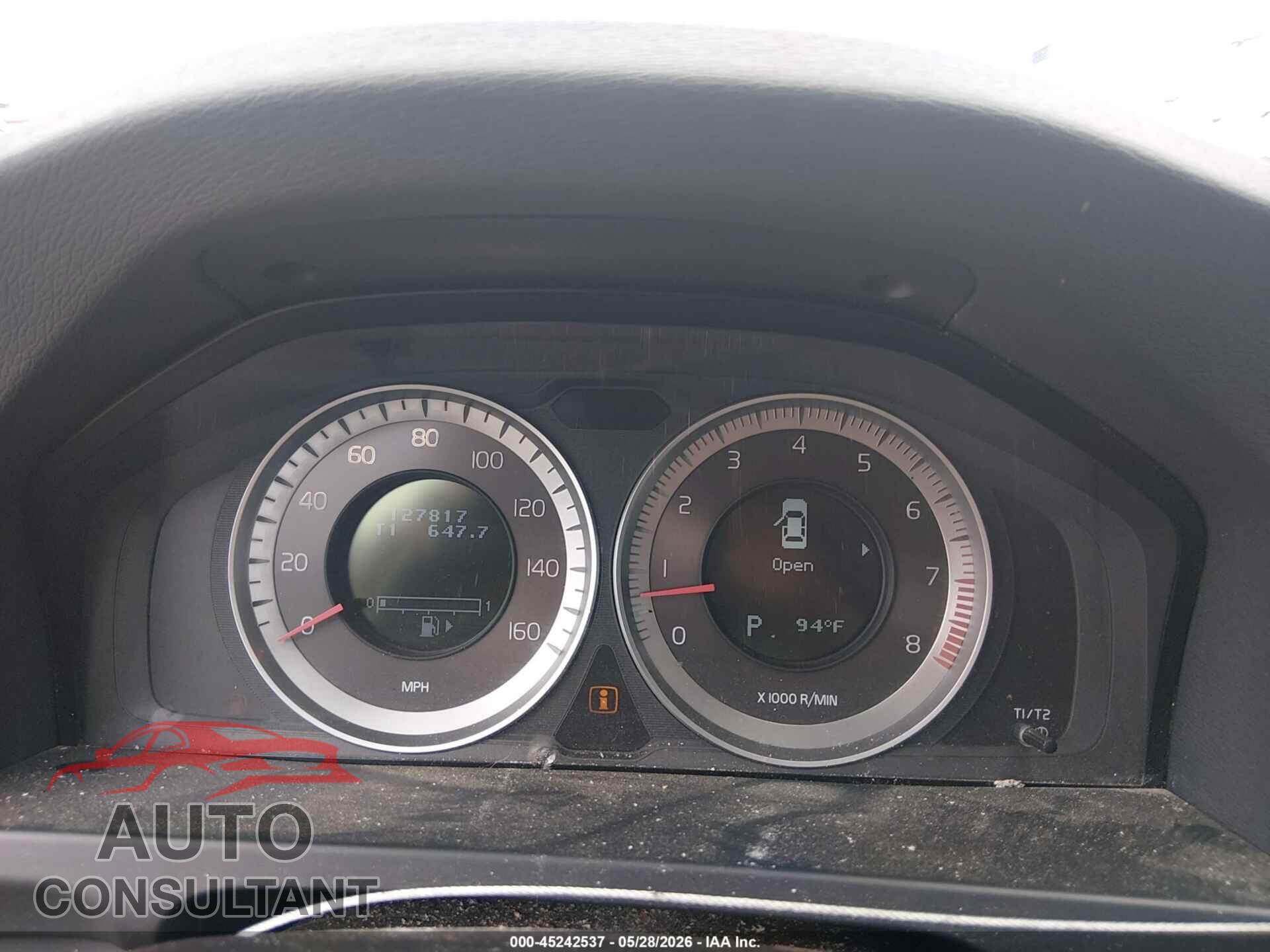 VOLVO S60 2012 - YV1622FS2C2128073