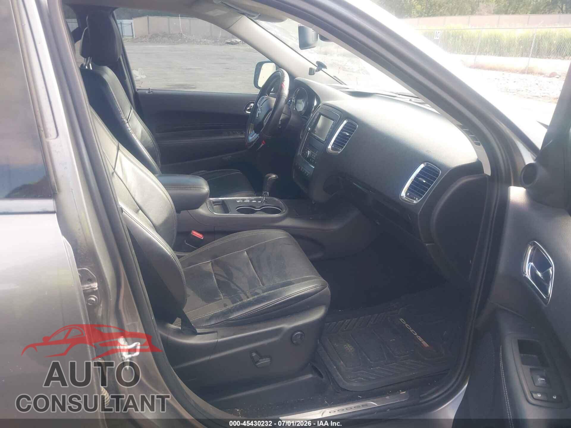 DODGE DURANGO 2012 - 1C4RDHEG7CC260172