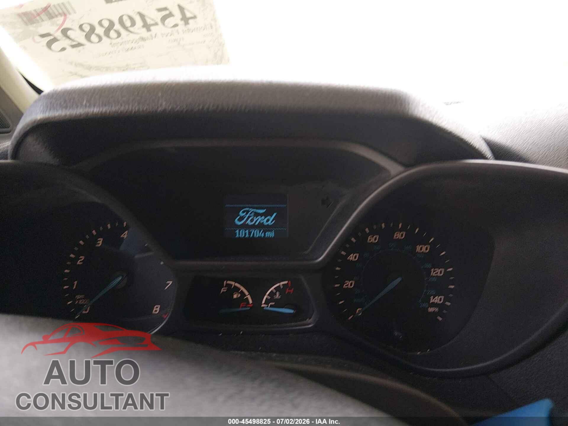 FORD TRANSIT CONNECT 2016 - NM0LS6E77G1234203