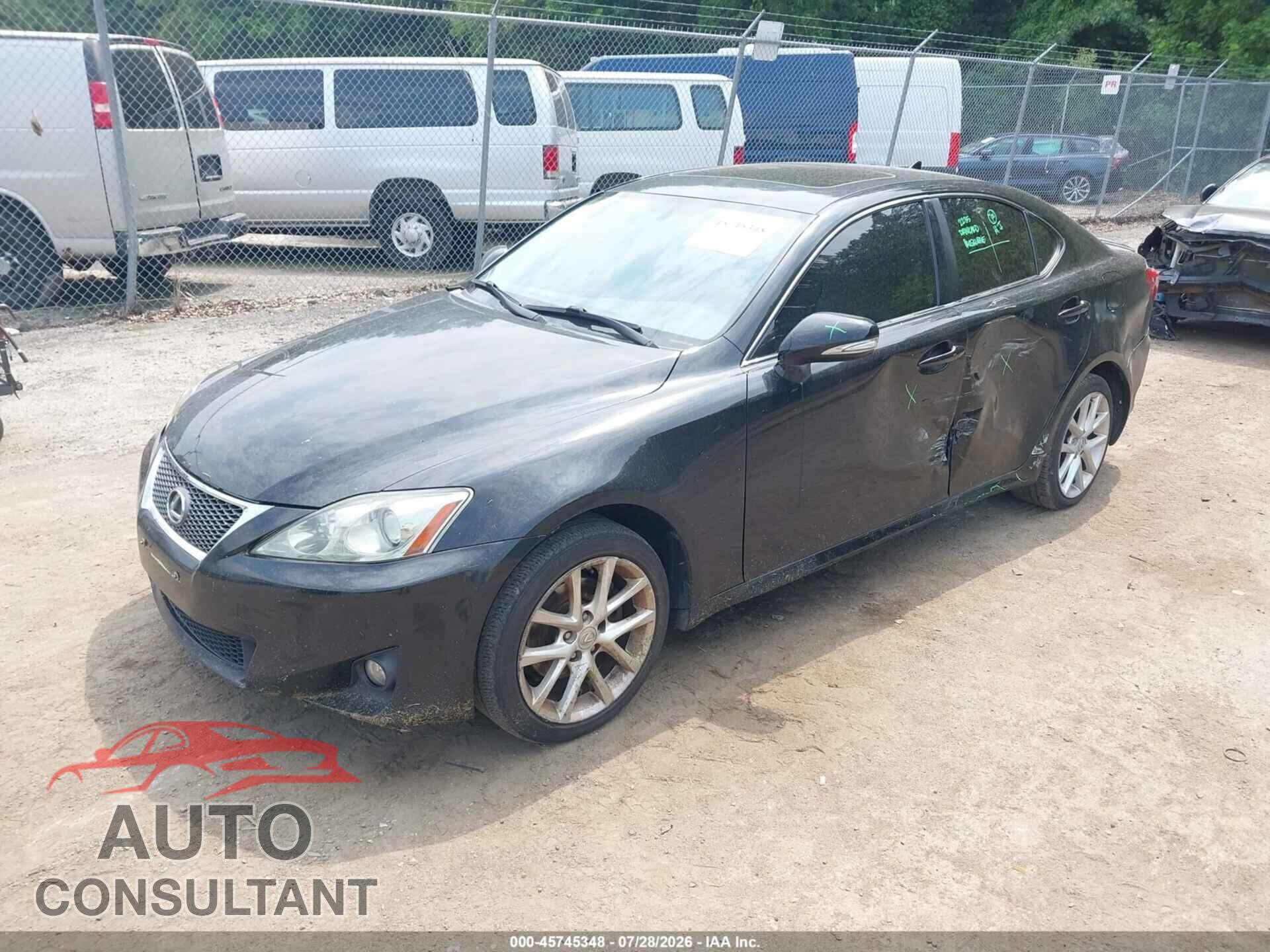 LEXUS IS 250 2012 - JTHCF5C27C5053449