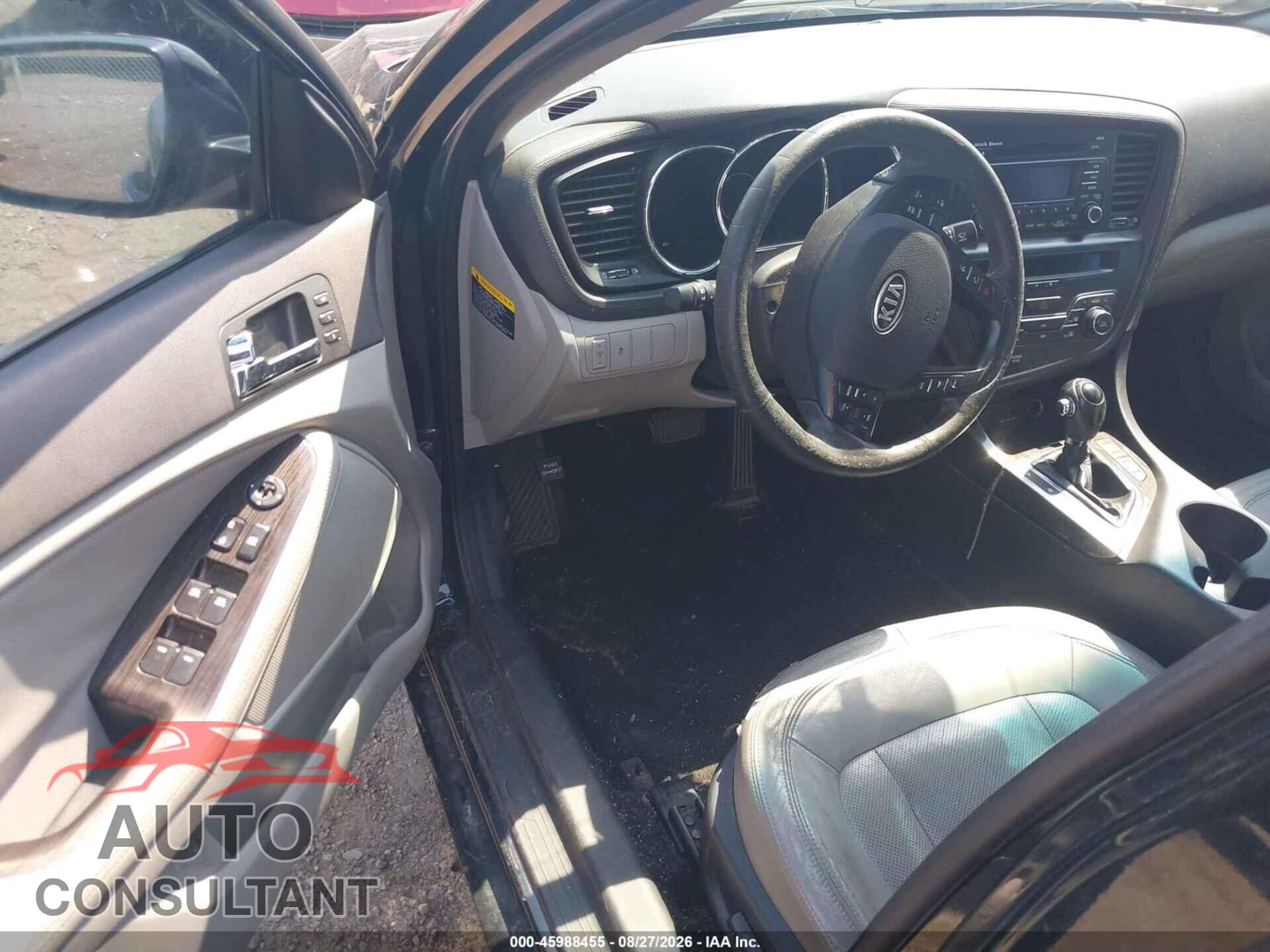 KIA OPTIMA 2011 - KNAGN4A73B5123264