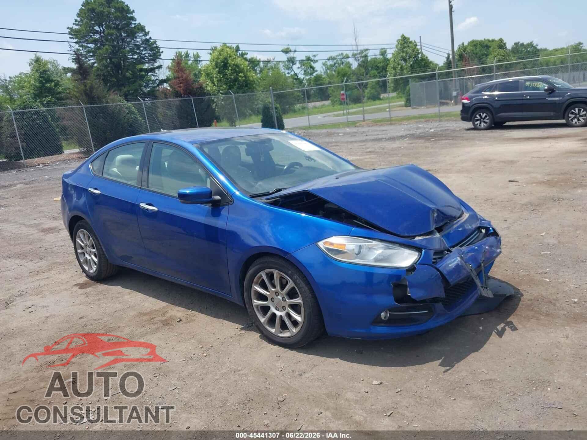 DODGE DART 2014 - 1C3CDFCB7ED773473