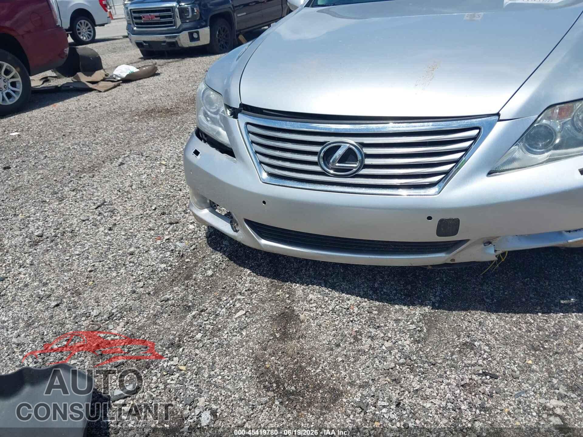 LEXUS LS 460 2012 - JTHCL5EF3C5015029