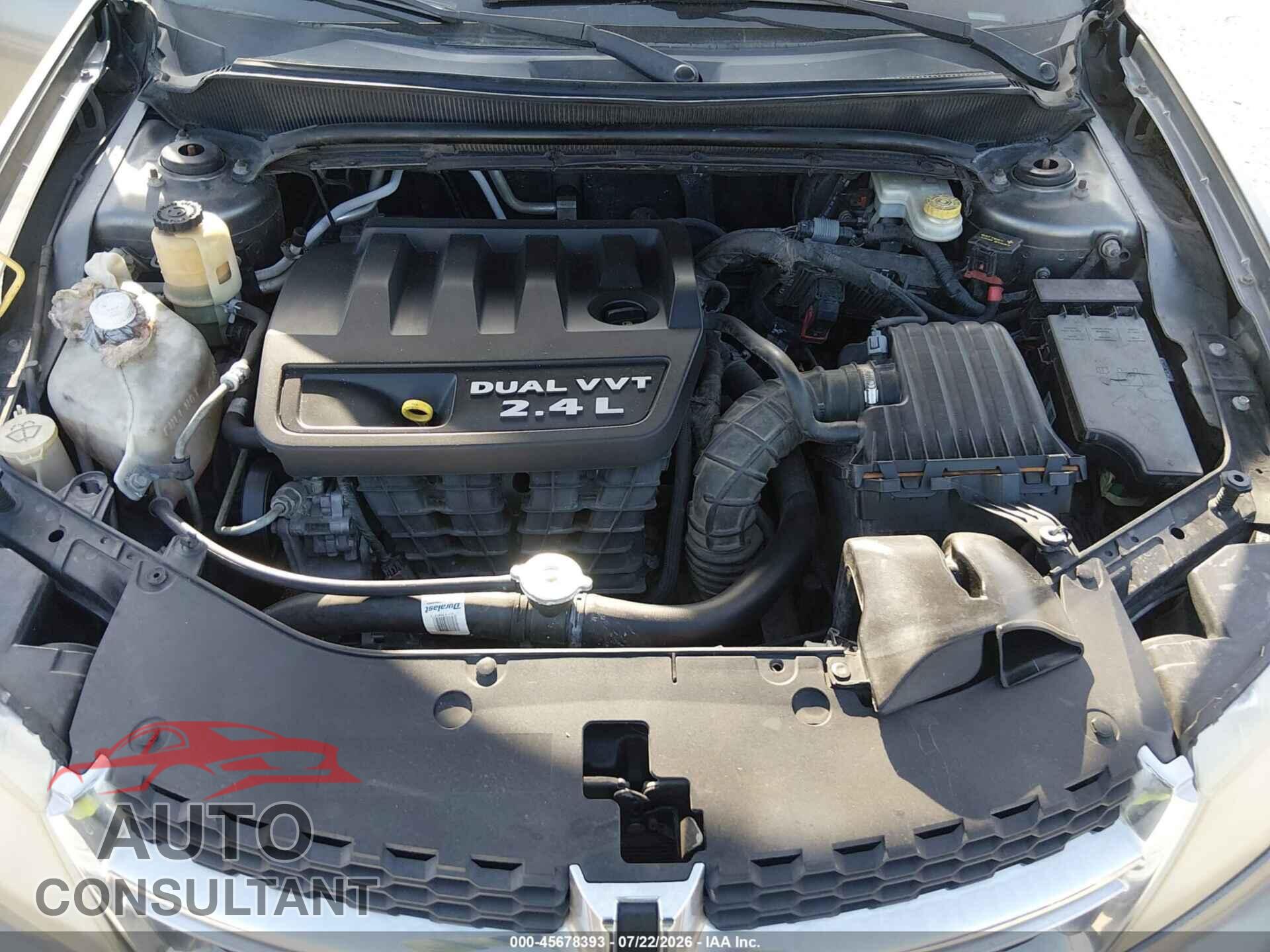 DODGE AVENGER 2013 - 1C3CDZCB2DN556701