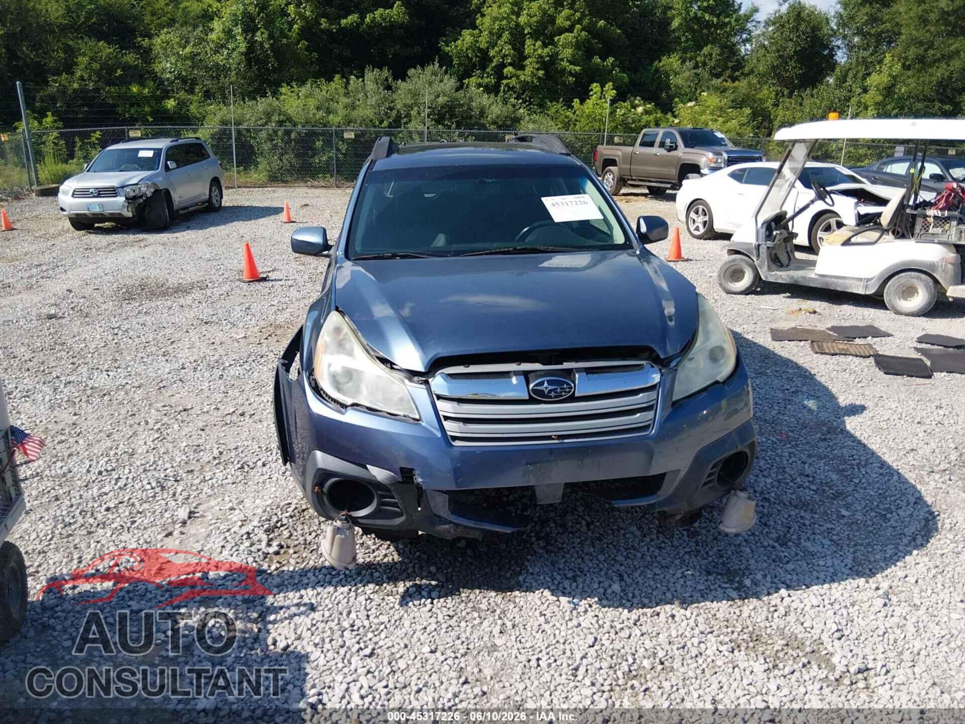 SUBARU OUTBACK 2014 - 4S4BRBLC4E3244008