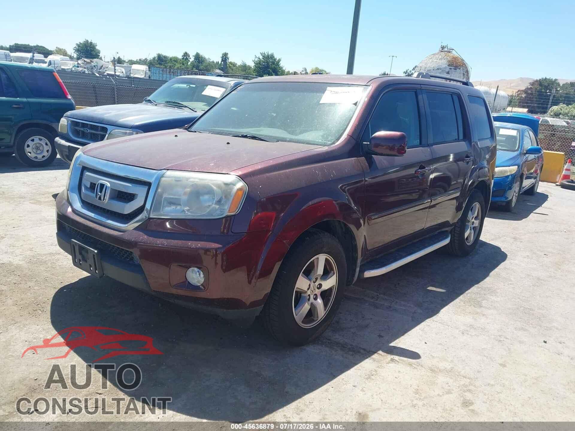 HONDA PILOT 2011 - 5FNYF3H62BB009332