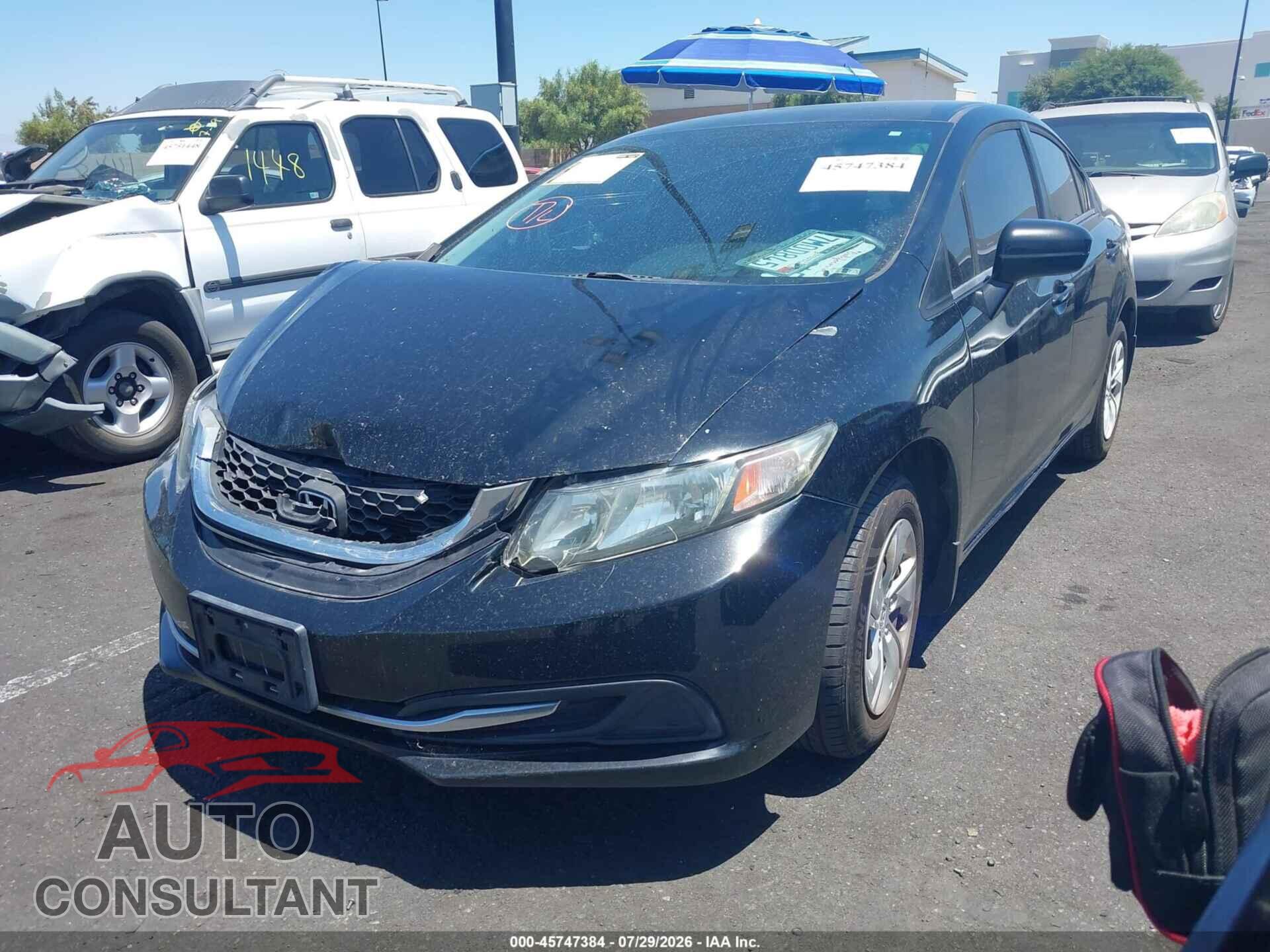 HONDA CIVIC 2015 - 19XFB2F52FE278384
