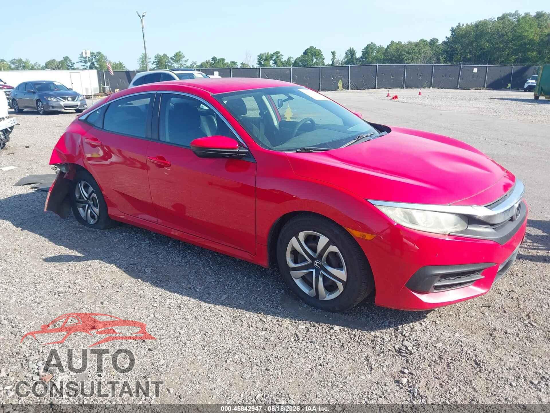 HONDA CIVIC 2016 - 2HGFC2F53GH536836