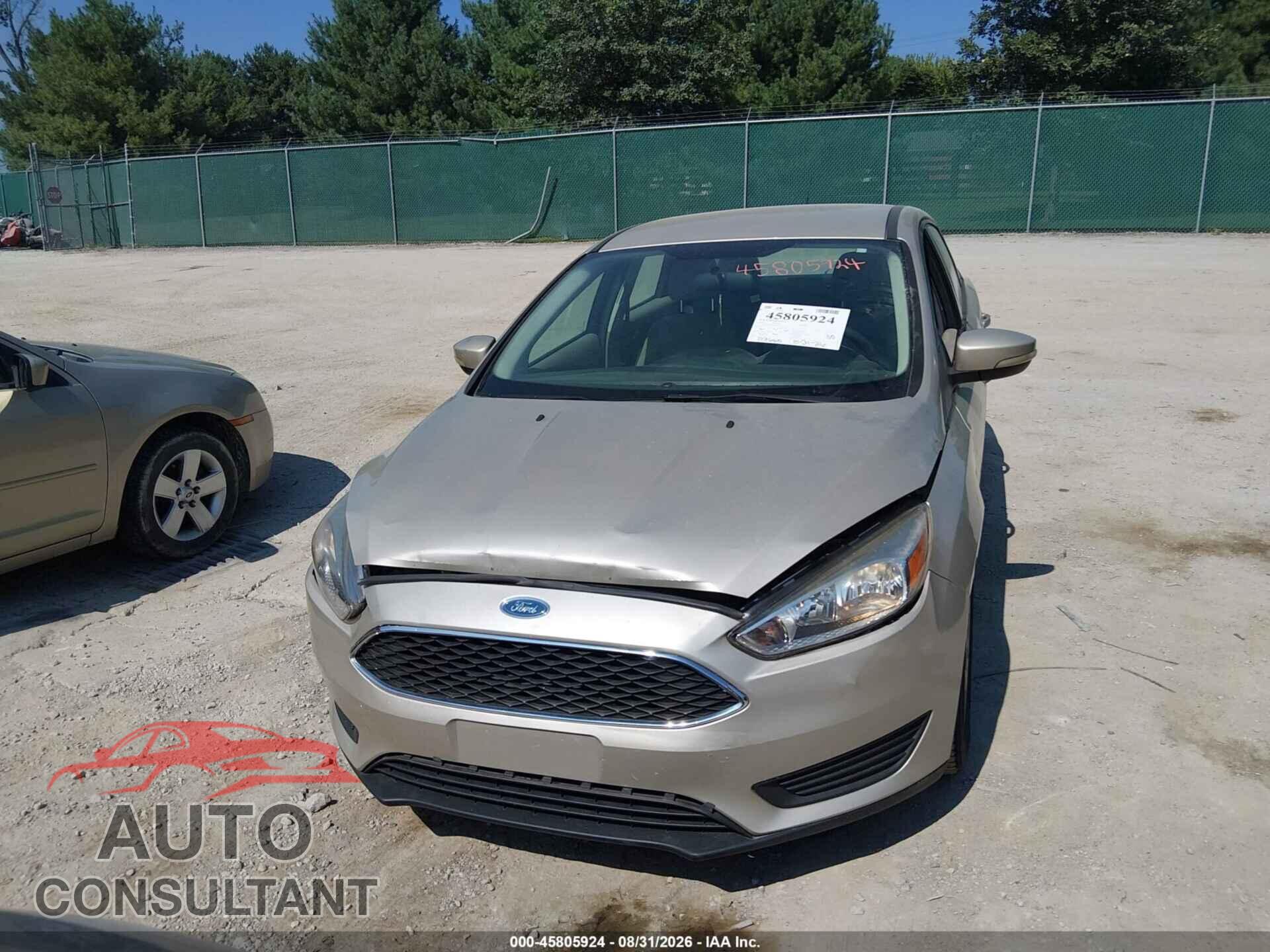 FORD FOCUS 2017 - 1FADP3F26HL340342