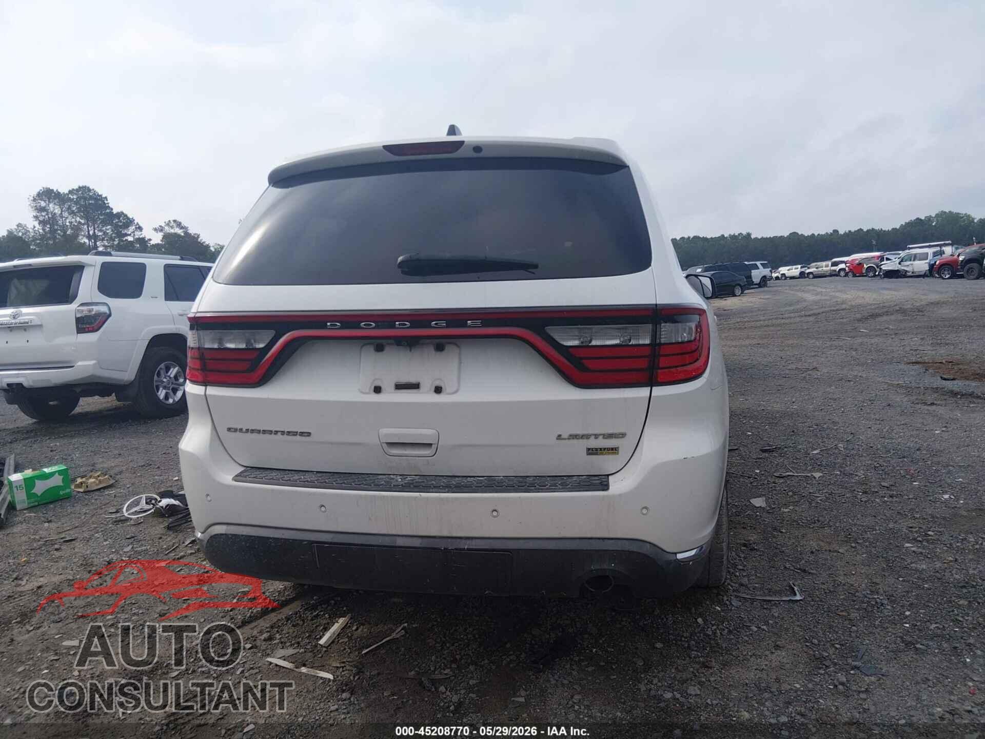 DODGE DURANGO 2015 - 1C4RDHDG9FC784316