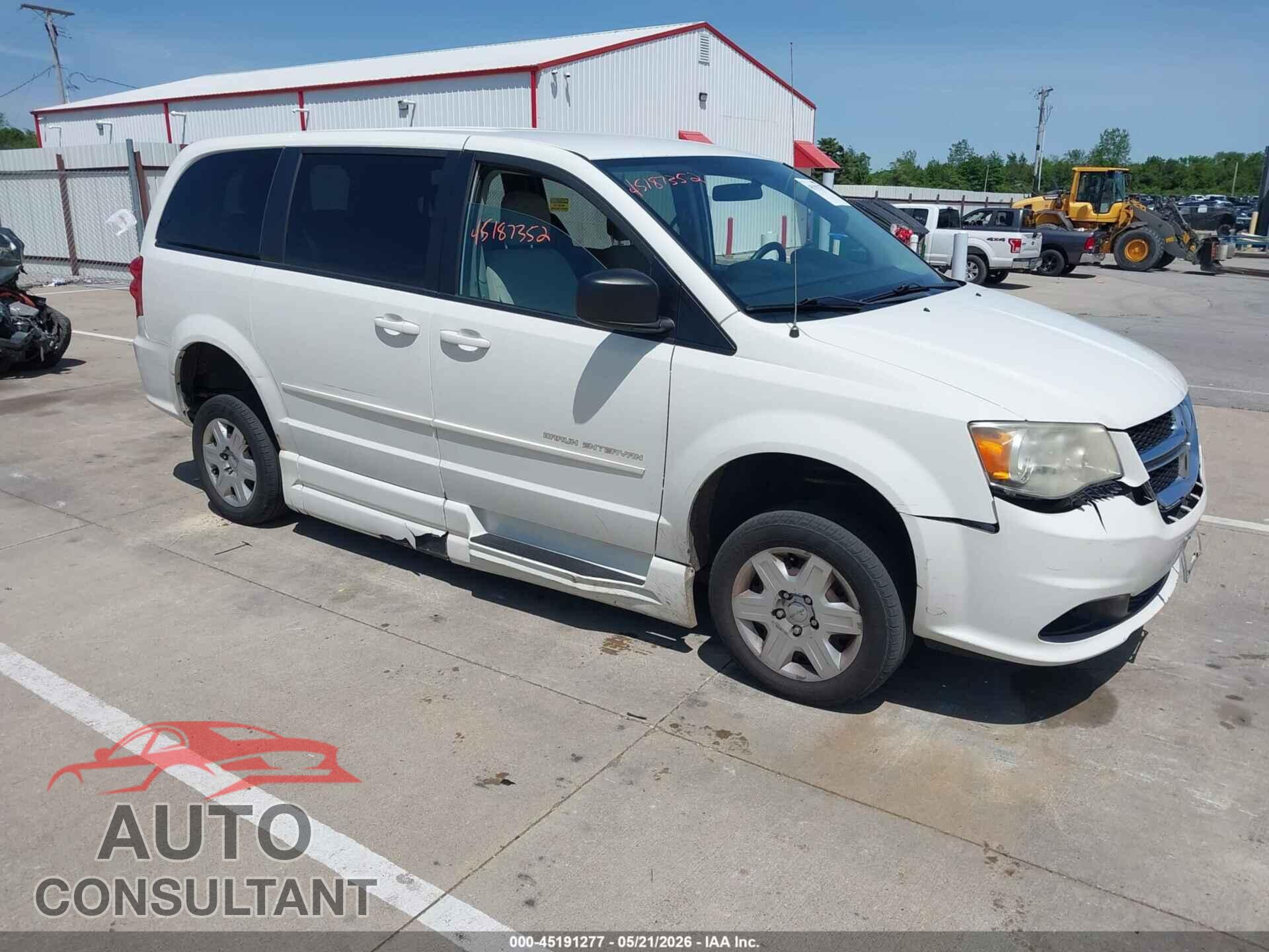 DODGE GRAND CARAVAN 2011 - 2D4RN4DG3BR794995