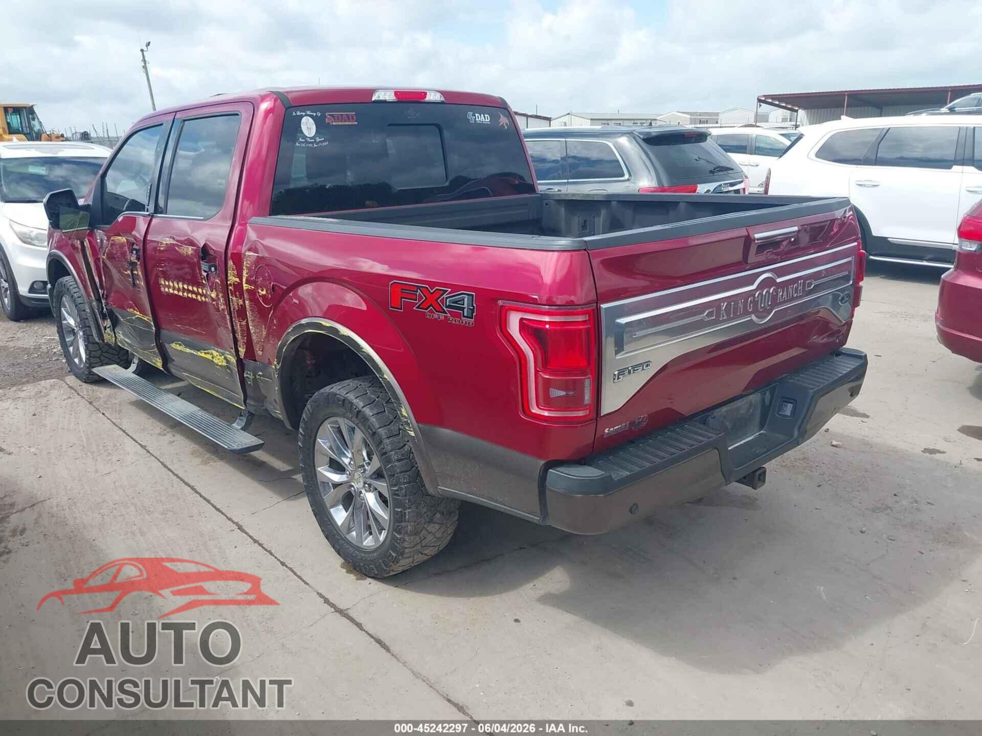 FORD F-150 2017 - 1FTEW1EF0HFC88876