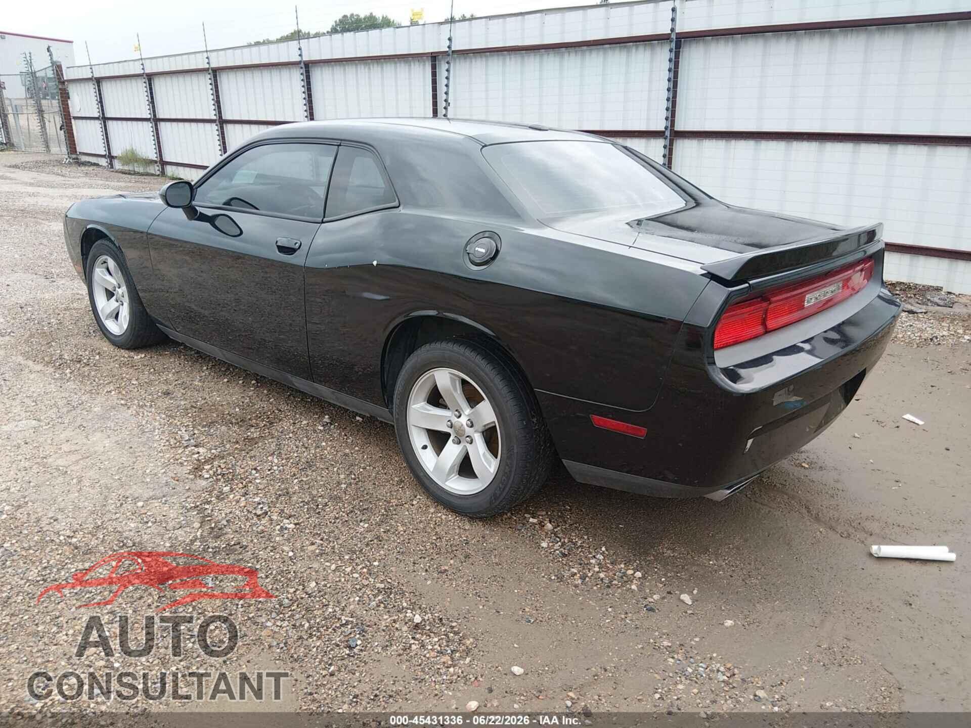 DODGE CHALLENGER 2013 - 2C3CDYAG4DH688070