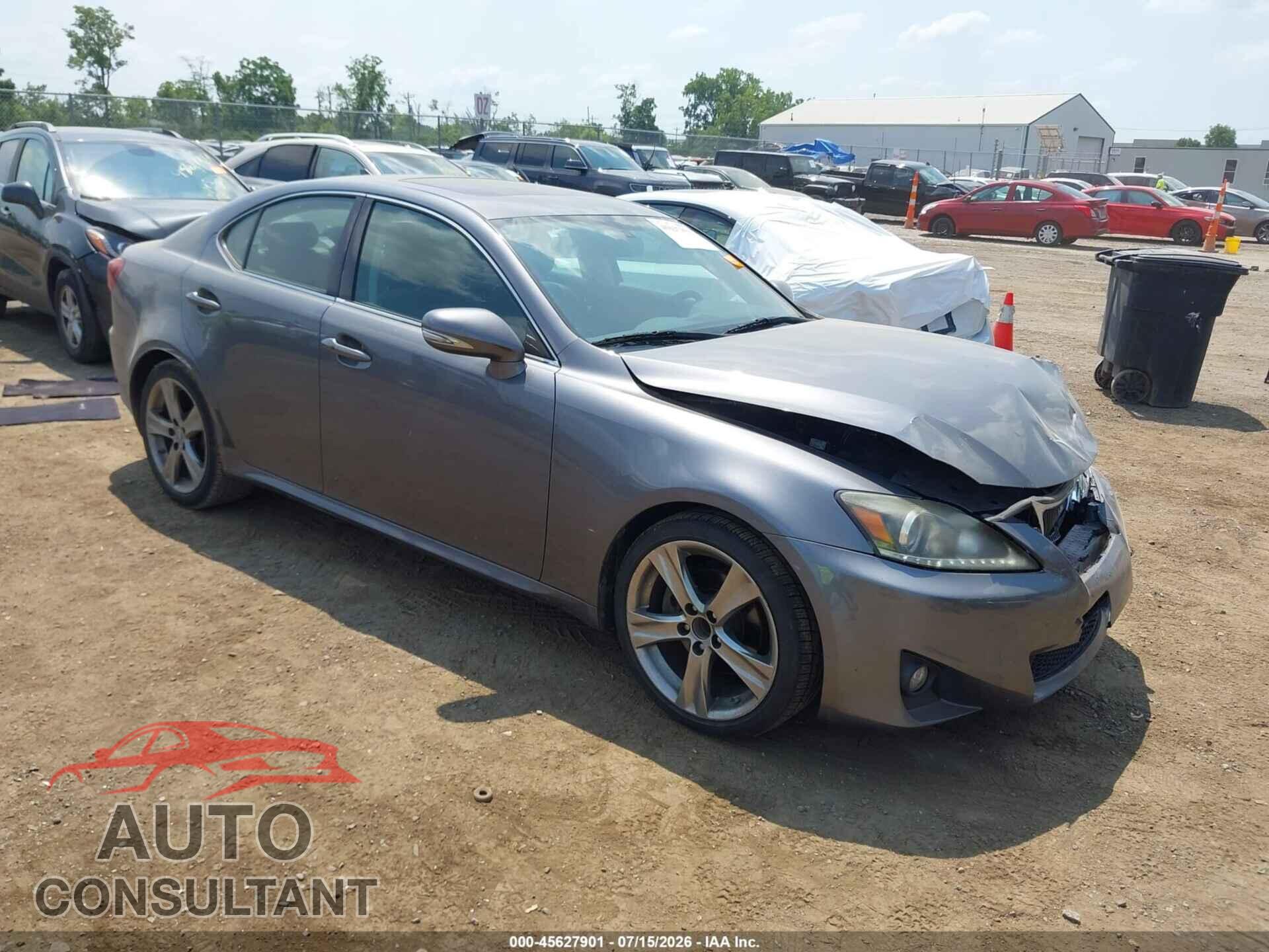 LEXUS IS 250 2012 - JTHBF5C28C5157718