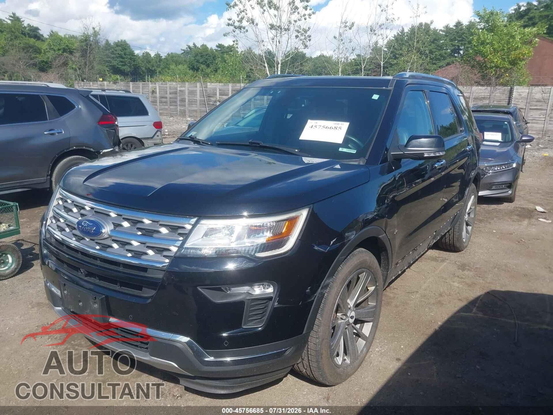 FORD EXPLORER 2018 - 1FM5K8F84JGB14339