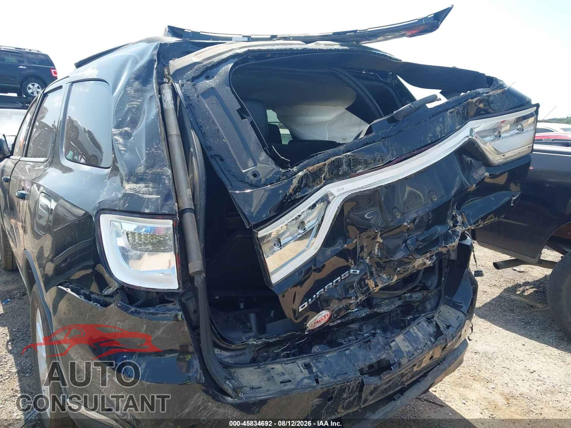 DODGE DURANGO 2019 - 1C4RDHAG3KC604634