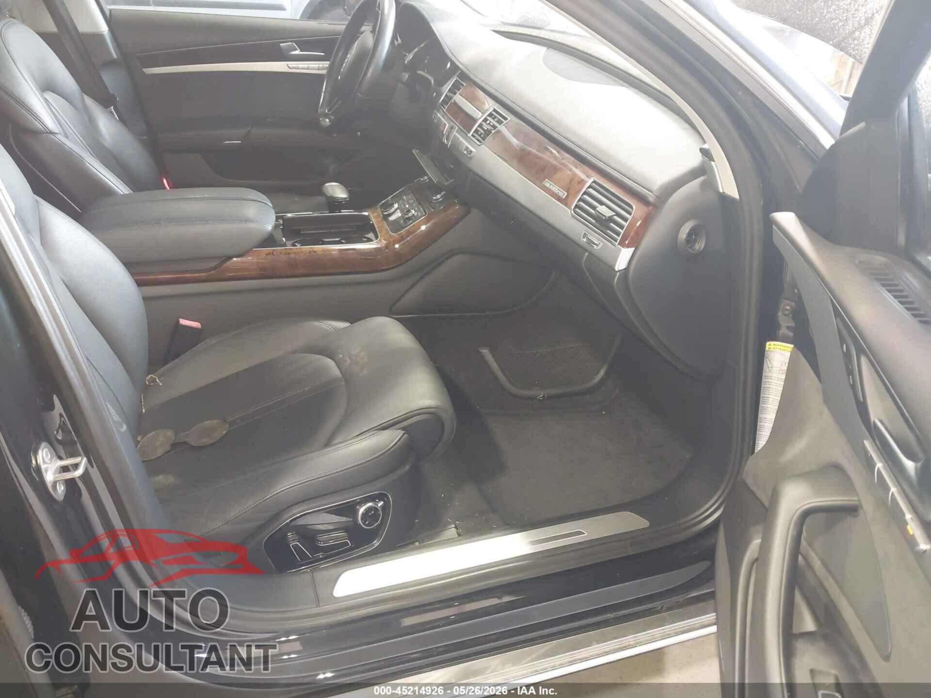 AUDI A8 2013 - WAUAGAFD5DN003790