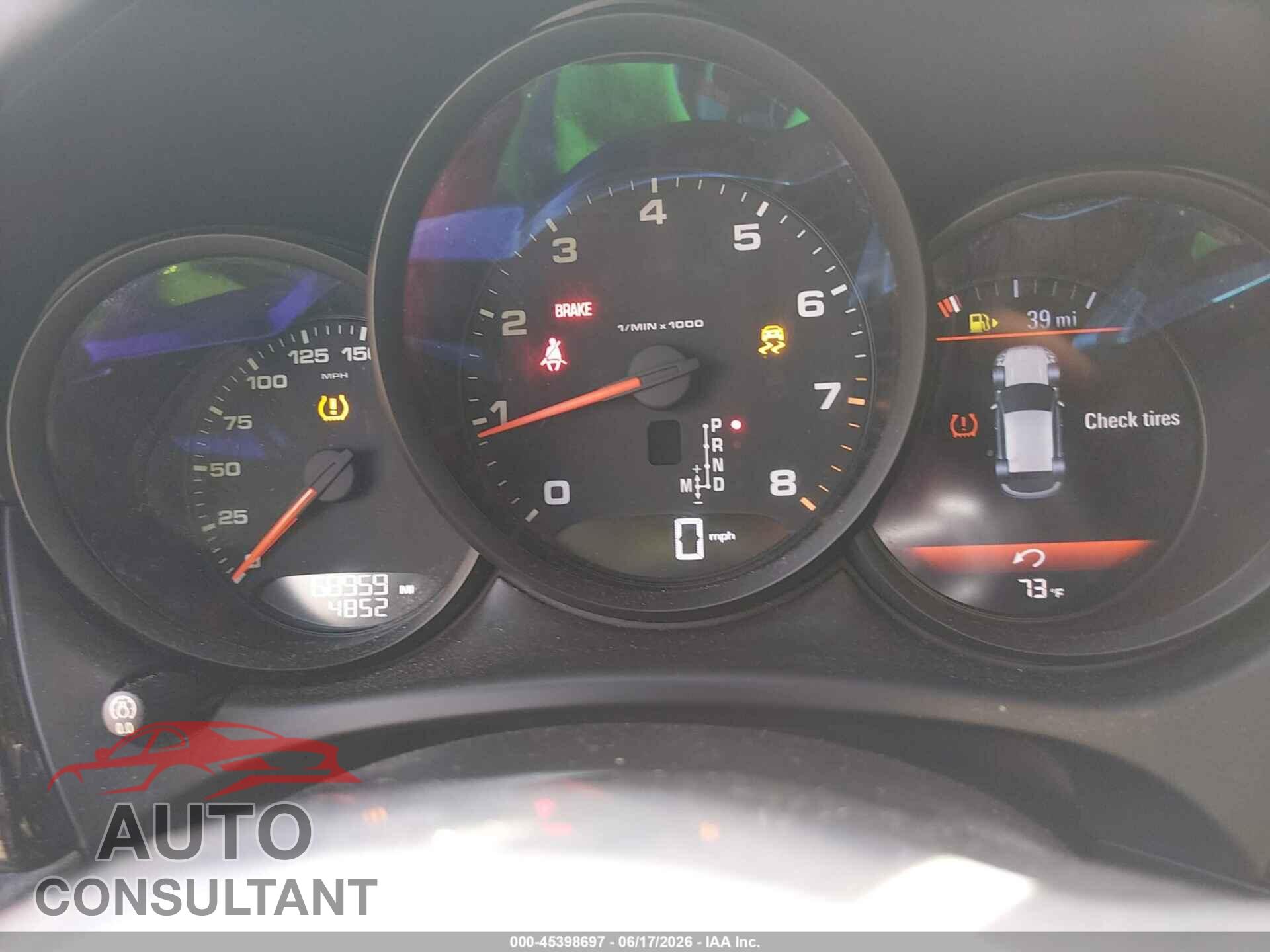 PORSCHE MACAN 2019 - WP1AA2A58KLB00497