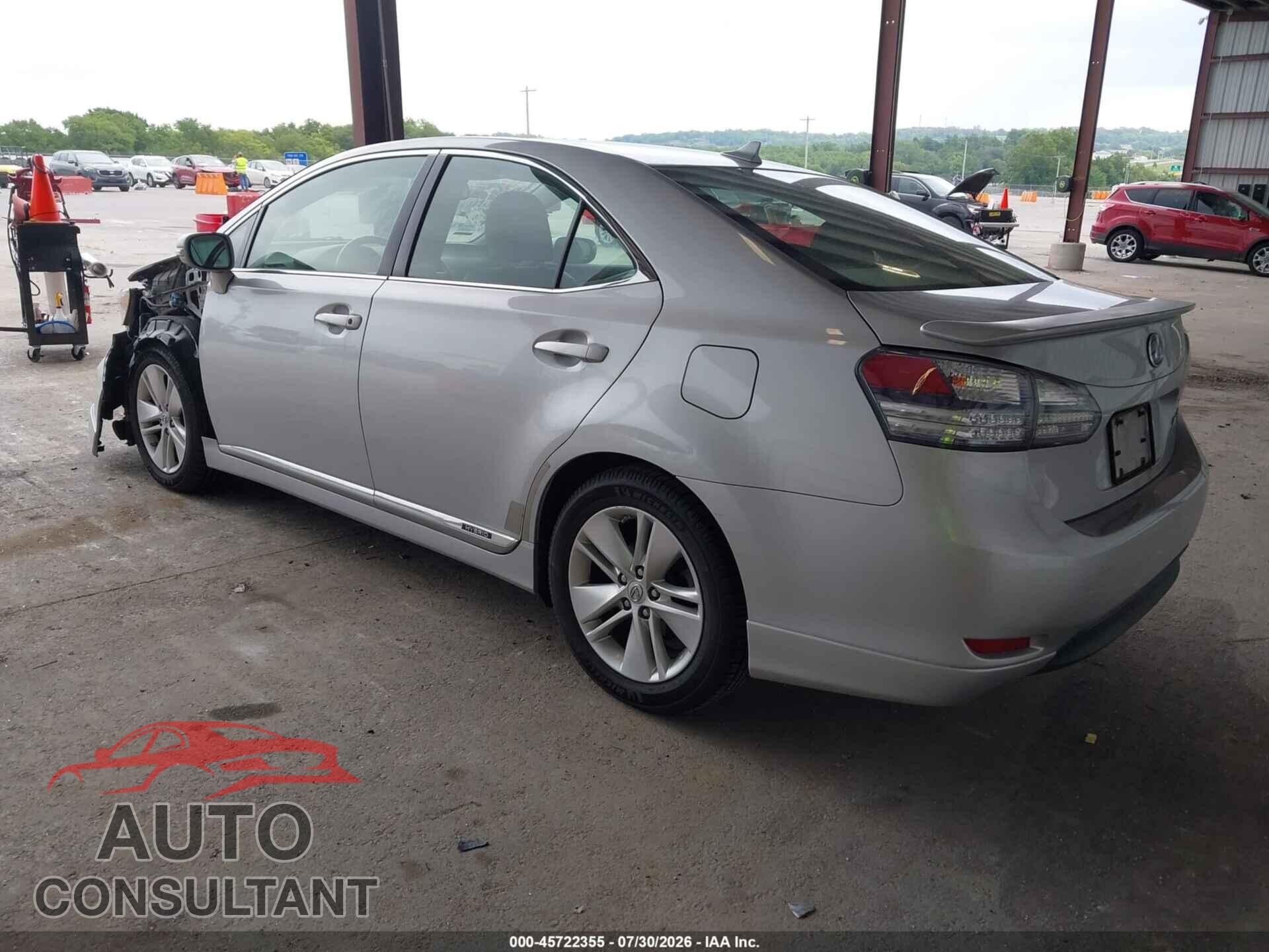 LEXUS HS 250H 2011 - JTHBB1BA6B2044721