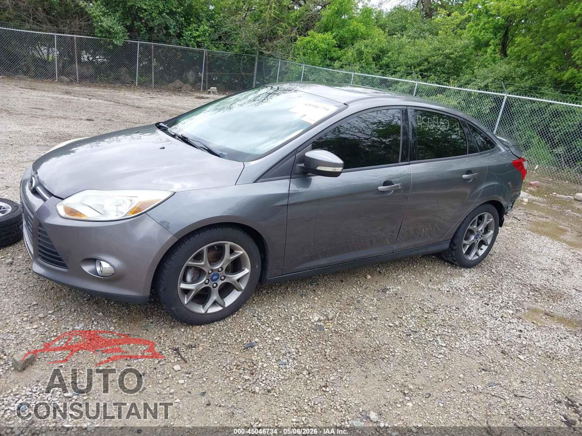 FORD FOCUS 2013 - 1FADP3F2XDL246734