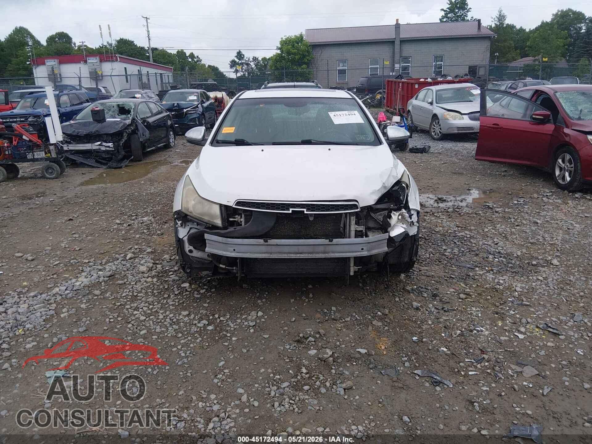 CHEVROLET CRUZE 2012 - 1G1PG5SC4C7236783