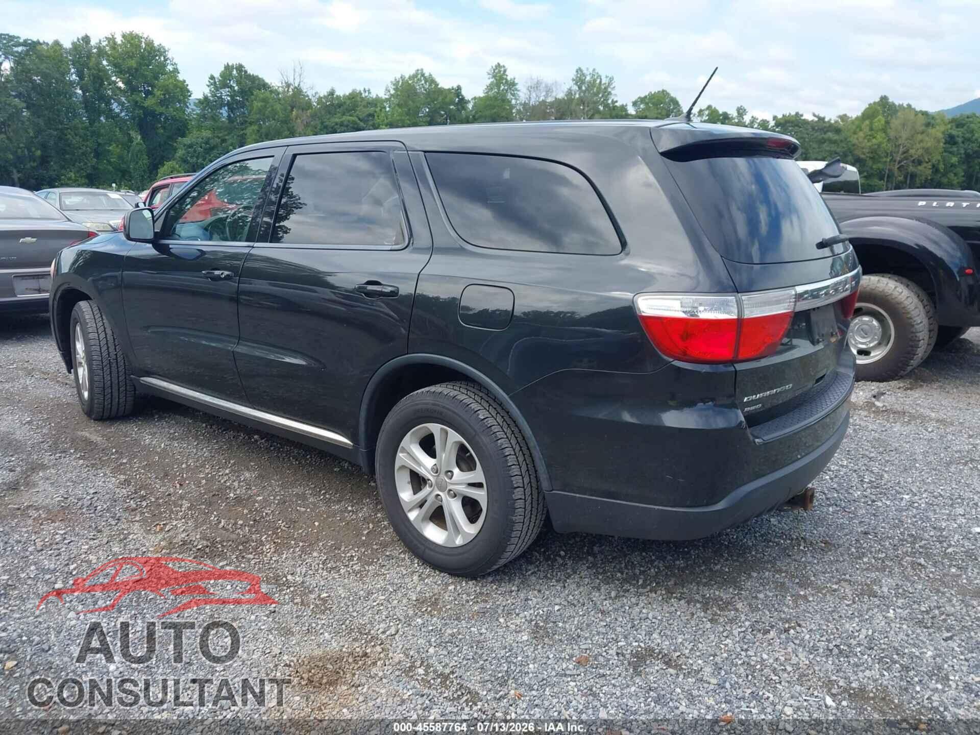 DODGE DURANGO 2013 - 1C4RDJAG4DC681507