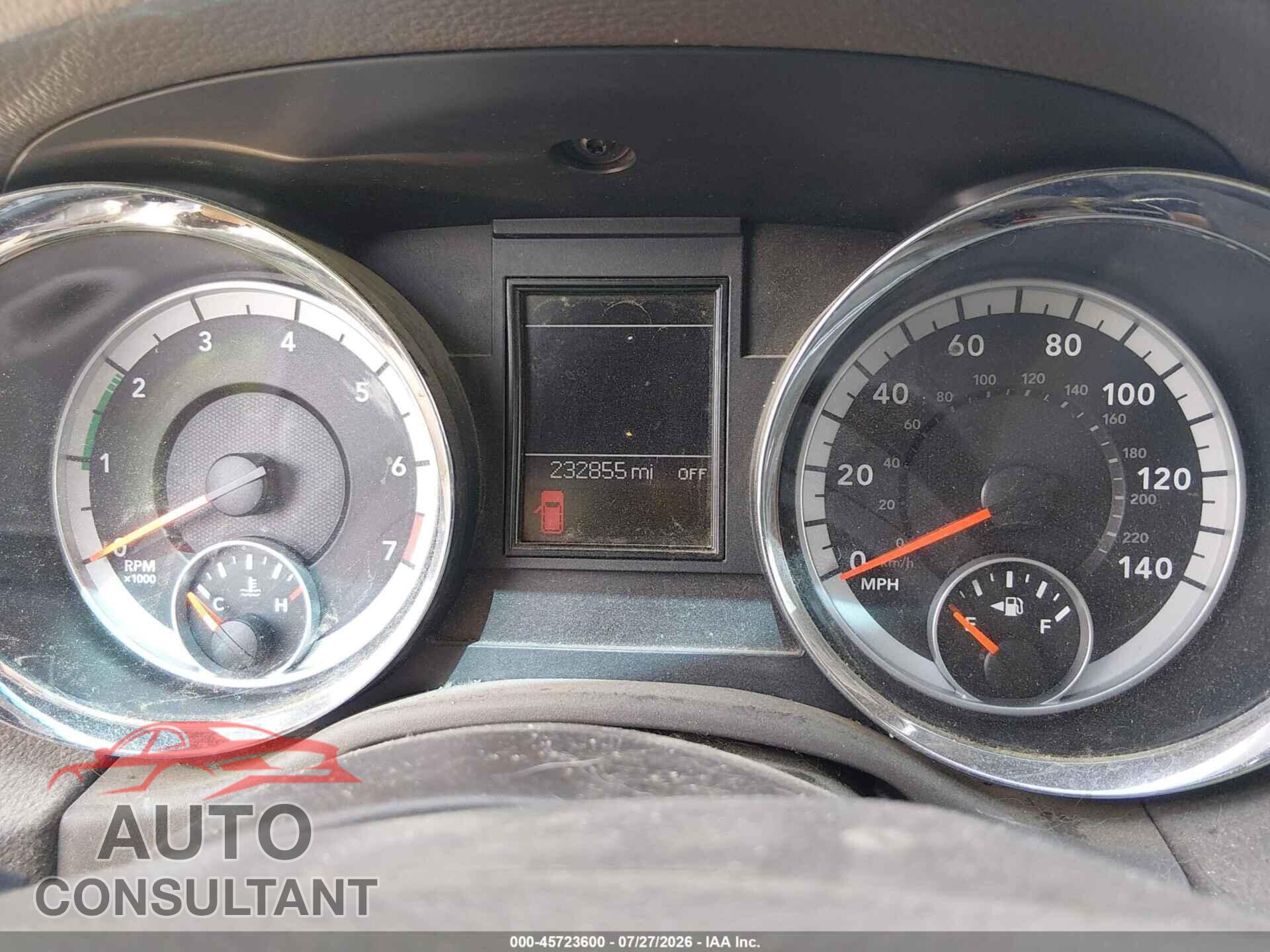 DODGE DURANGO 2013 - 1C4RDHDG4DC597871