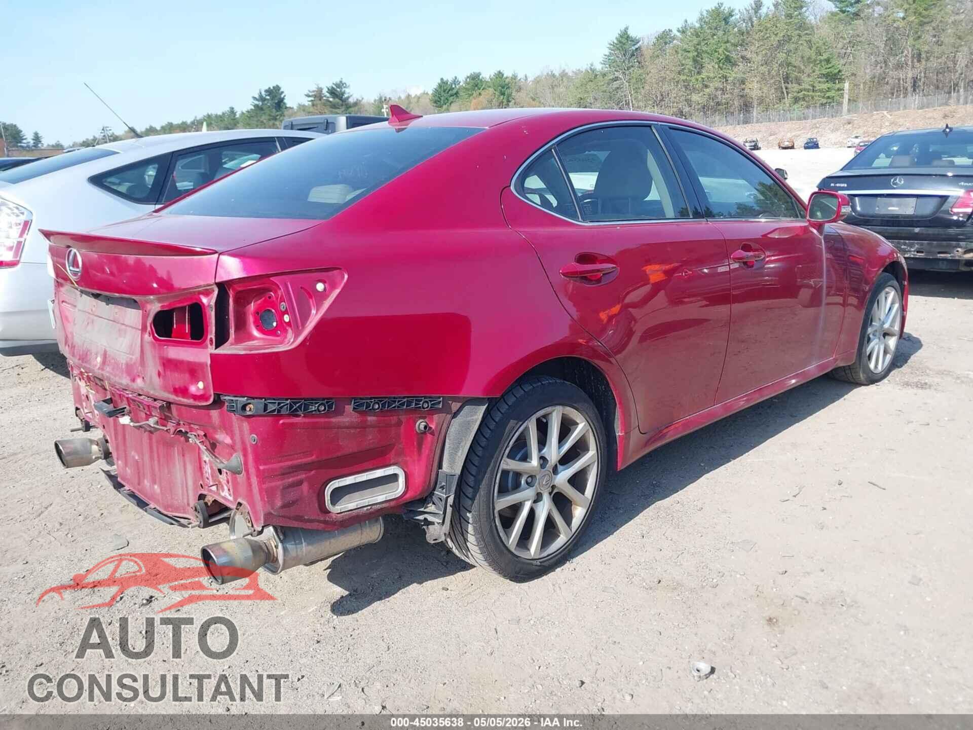 LEXUS IS 250 2011 - JTHCF5C25B5047924