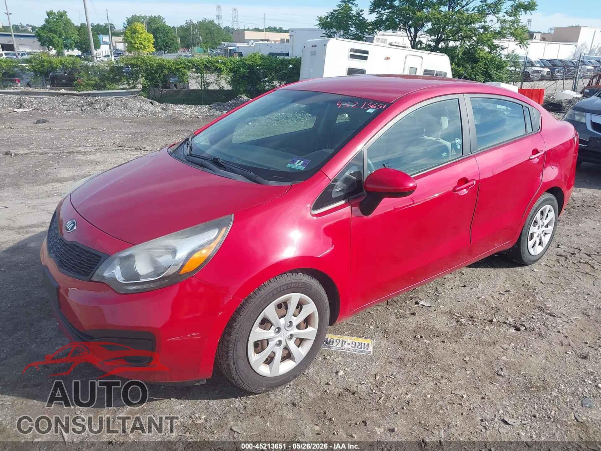 KIA RIO 2015 - KNADM4A39F6458273