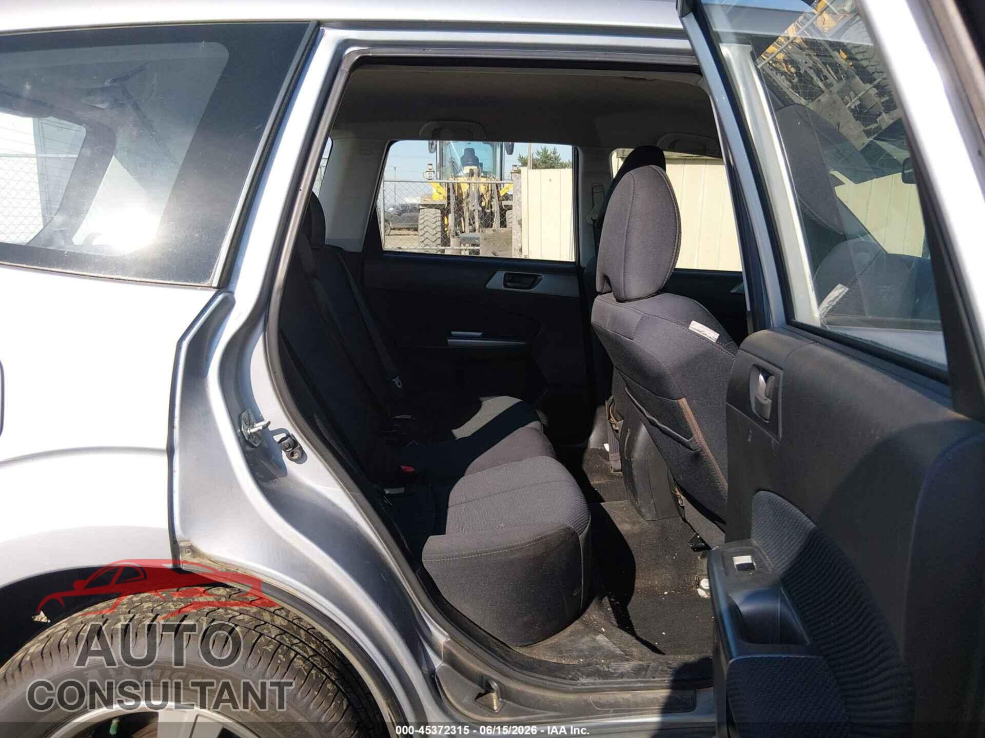 SUBARU FORESTER 2012 - JF2SHABC5CH433111