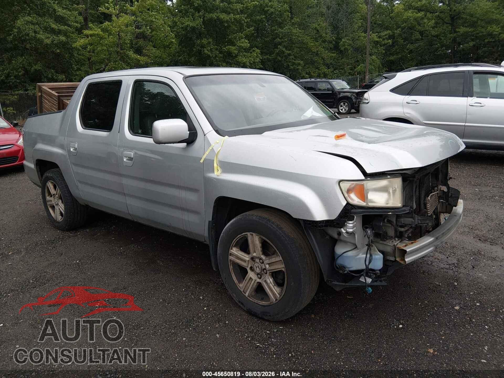 HONDA RIDGELINE 2011 - 5FPYK1F58BB011538