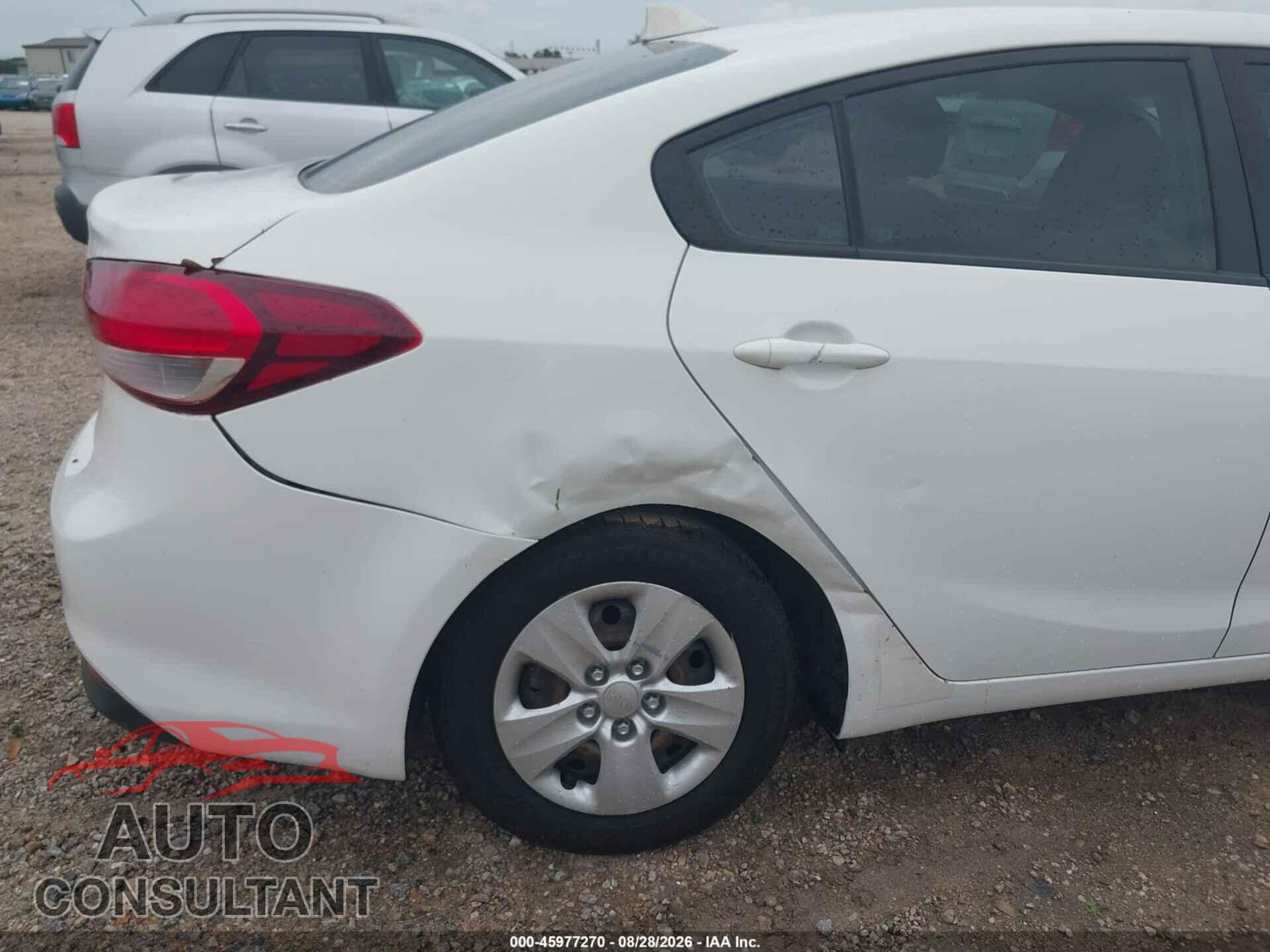 KIA FORTE 2017 - 3KPFK4A78HE010253