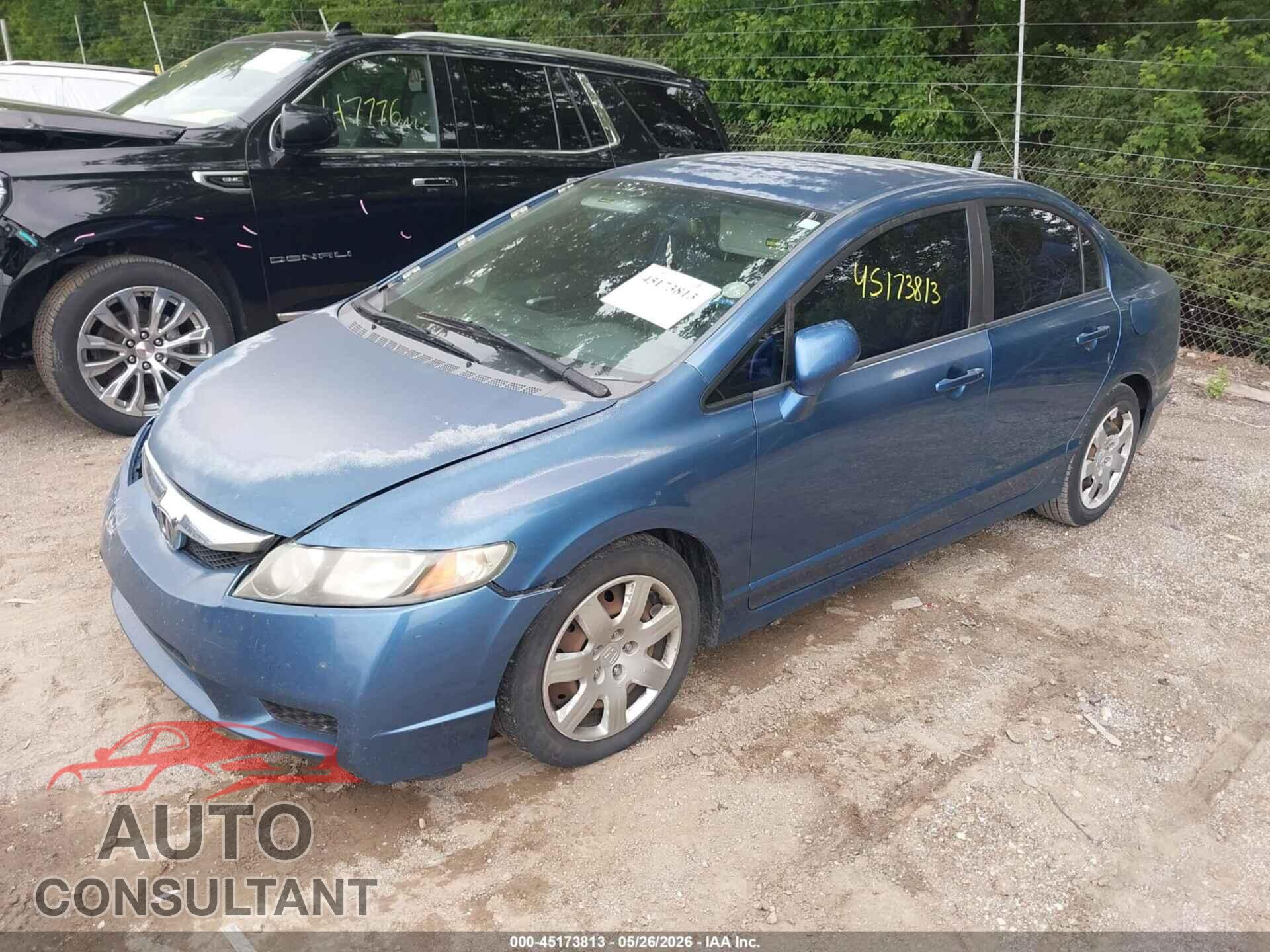 HONDA CIVIC 2010 - 19XFA1F5XAE005294