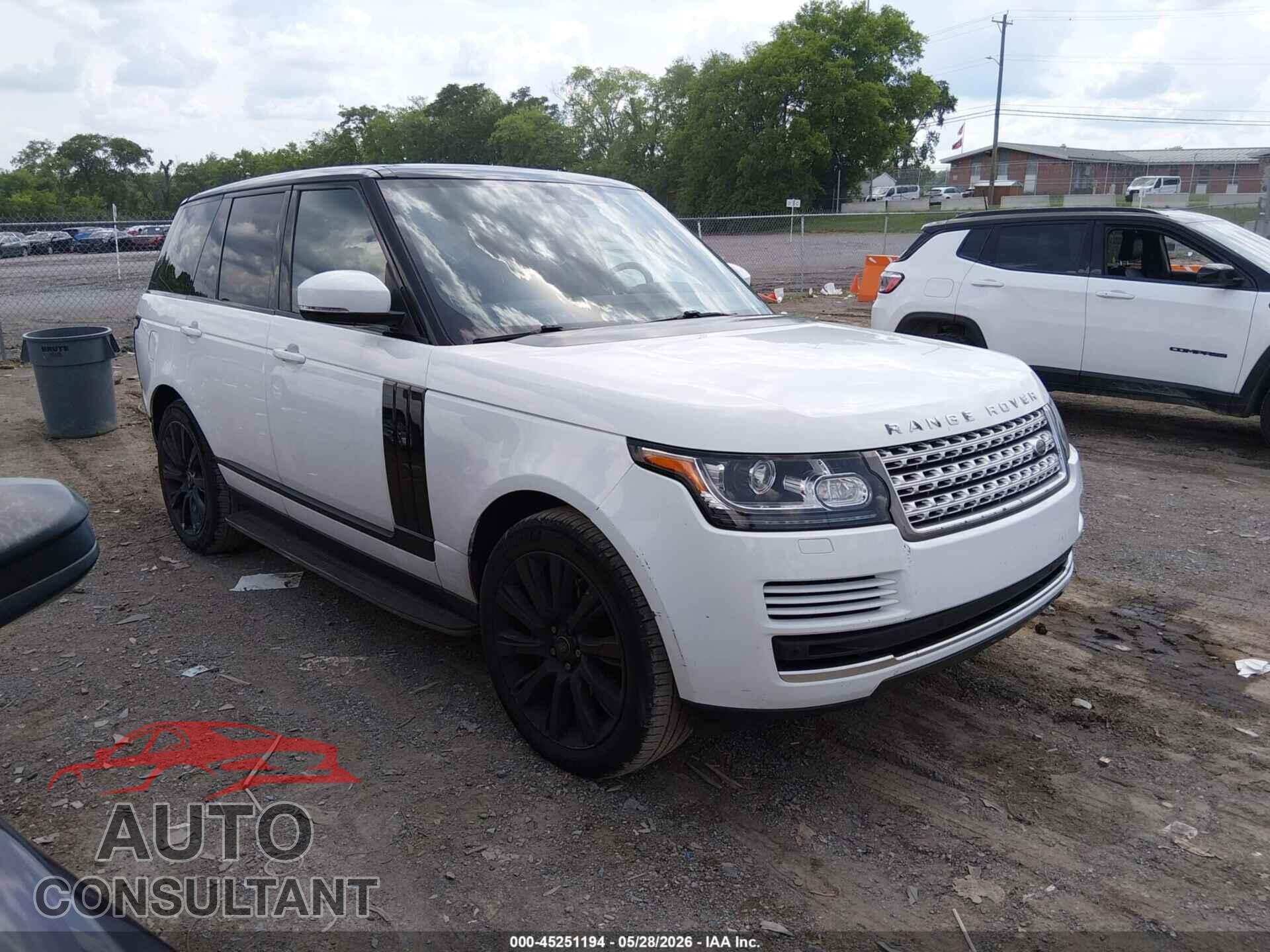 LAND ROVER RANGE ROVER 2017 - SALGS2FV8HA379576