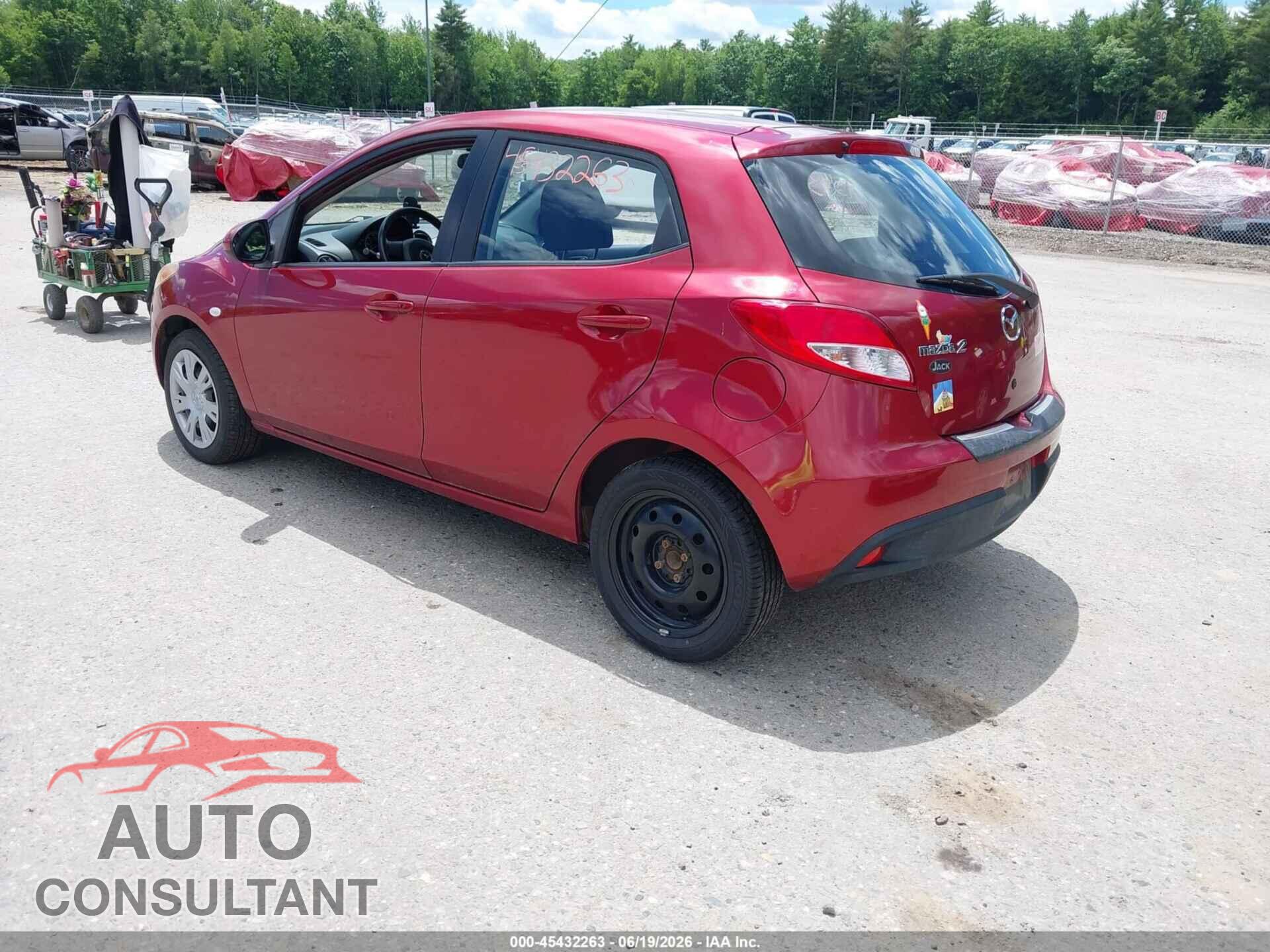 MAZDA MAZDA2 2014 - JM1DE1KZ4E0175427