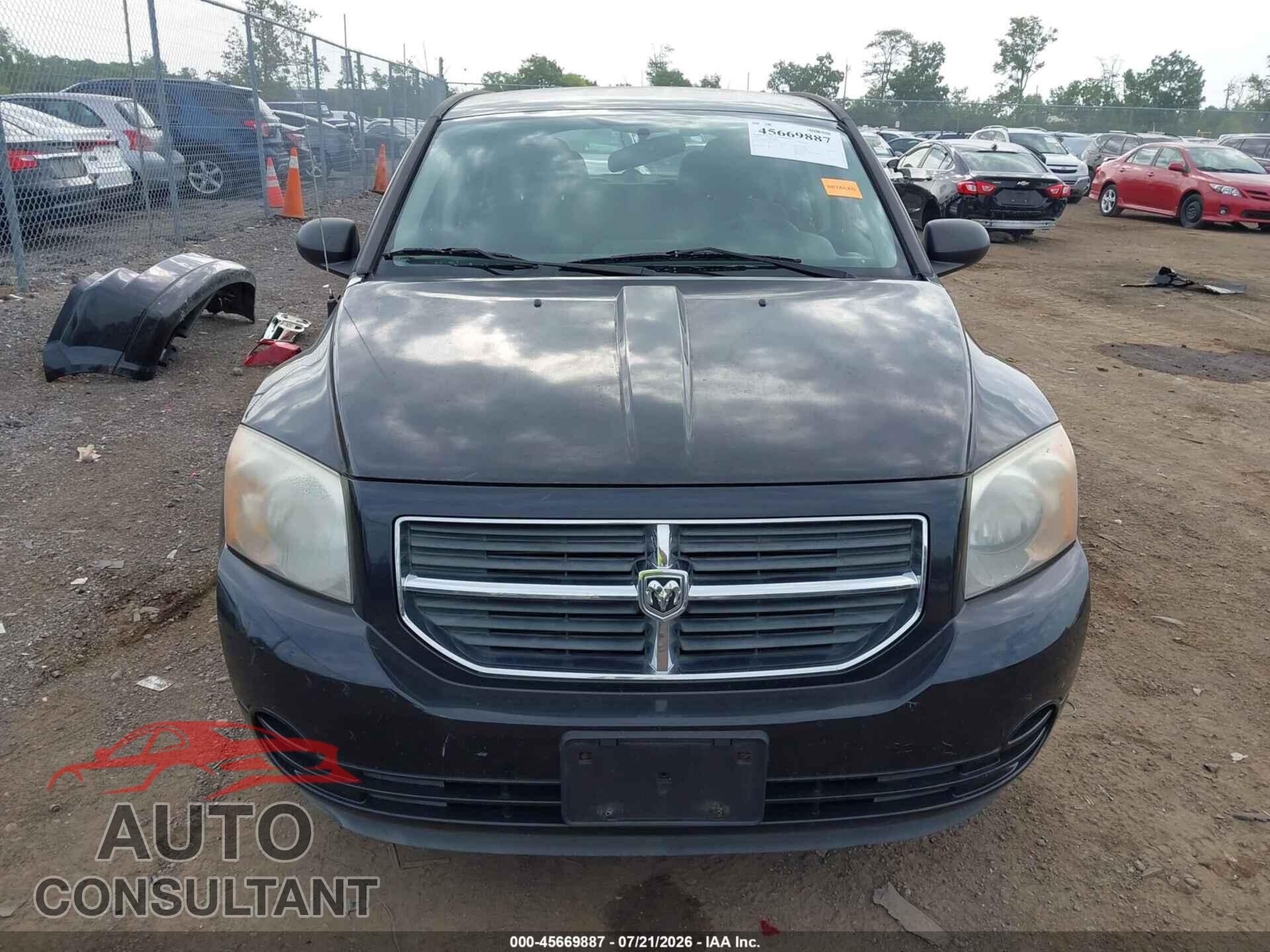 DODGE CALIBER 2010 - 1B3CB4HA8AD651237