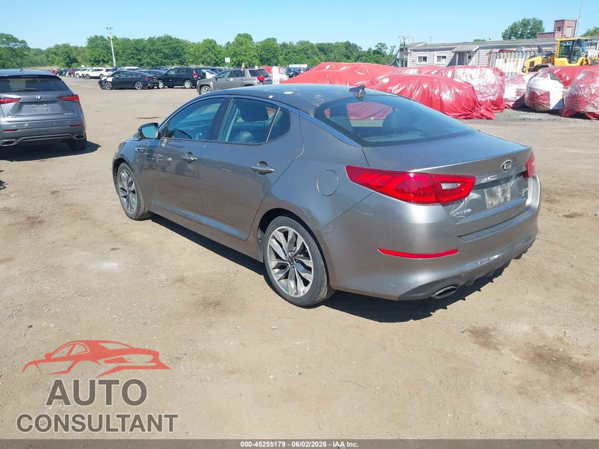KIA OPTIMA 2015 - 5XXGR4A62FG408165