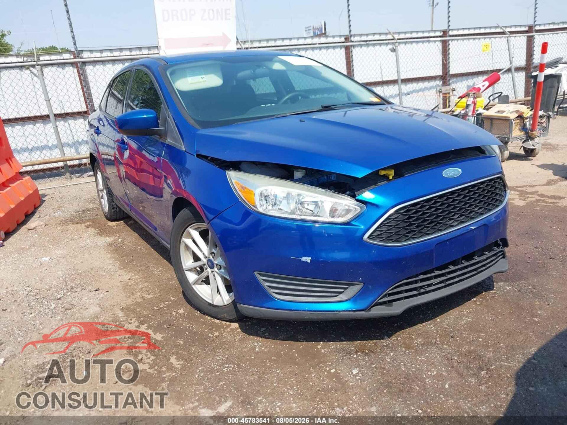 FORD FOCUS 2018 - 1FADP3F21JL311577