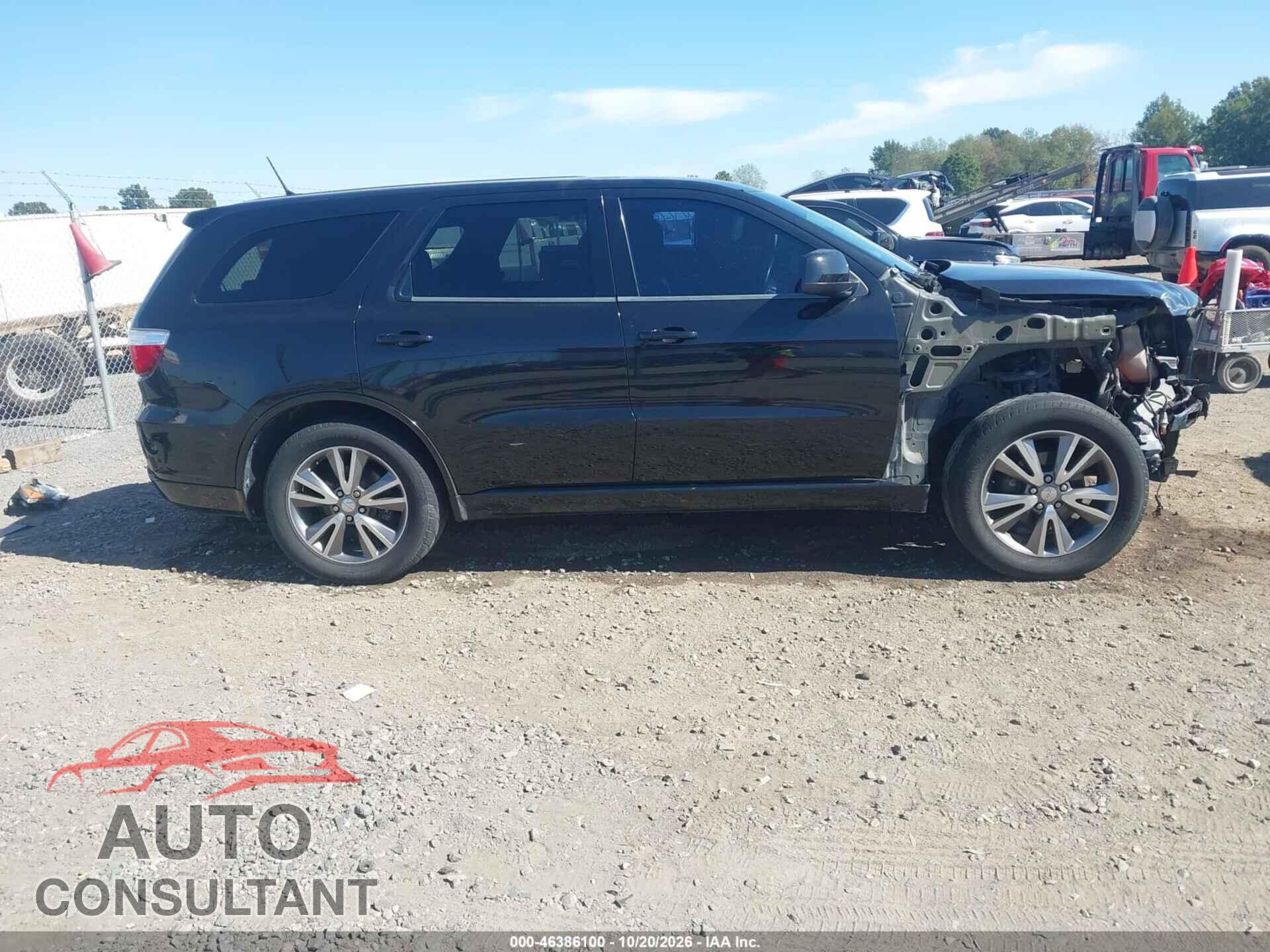 DODGE DURANGO 2013 - 1C4RDHAG8DC659762